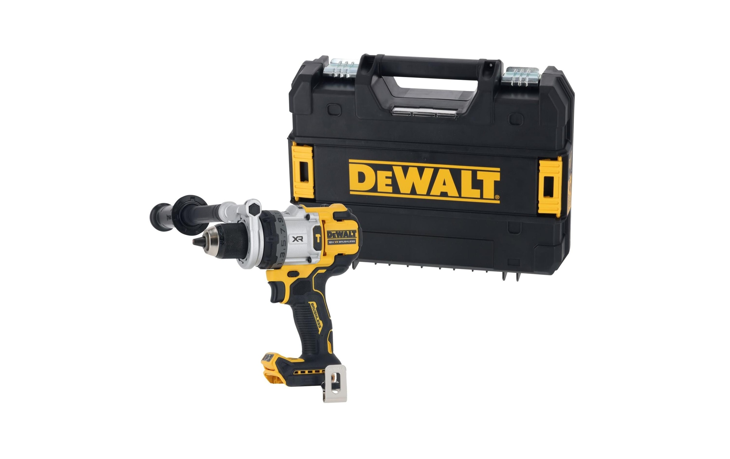 Image of DeWalt Akku-Schlagbohrschrauber "18 V DCD1007NT-XJ Ohne Akku" Softgriff, LED