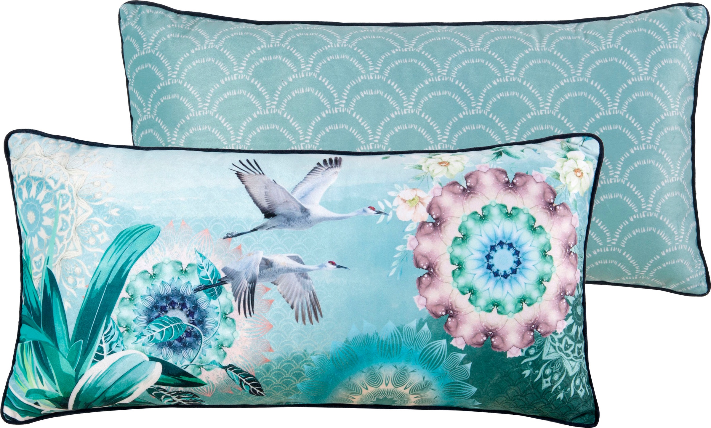 Image of hip Dekokissen »Kimora«, (1 St., 1 30x60 cm Dekokissen - Mit biese), Mandala bei Ackermann Versand Schweiz