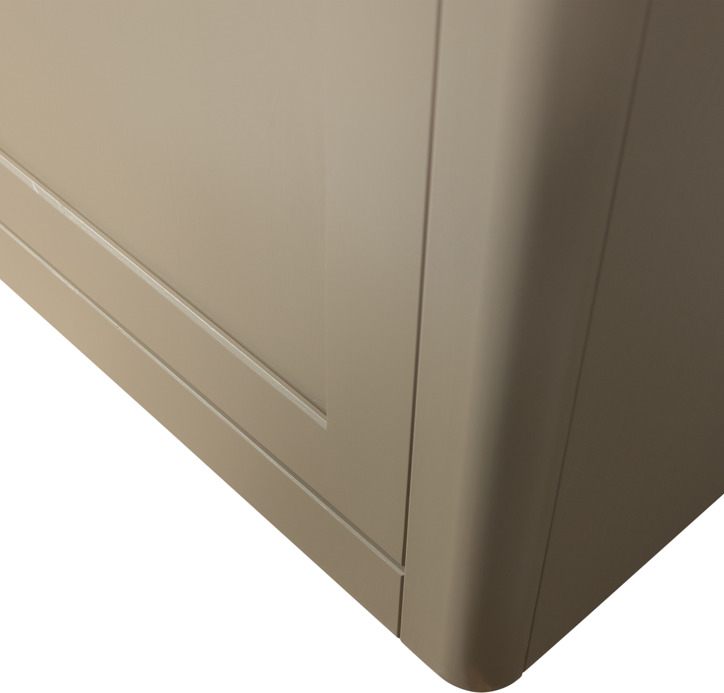 WOOOD Vitrine »Gunnar FSC®-Kiefernholz mit Glasstüren H 217 x B 120 x T 48 cm« Tragkraft 150 kg gesamt, wasserbasierter Schutzlack, Pfleigleicht