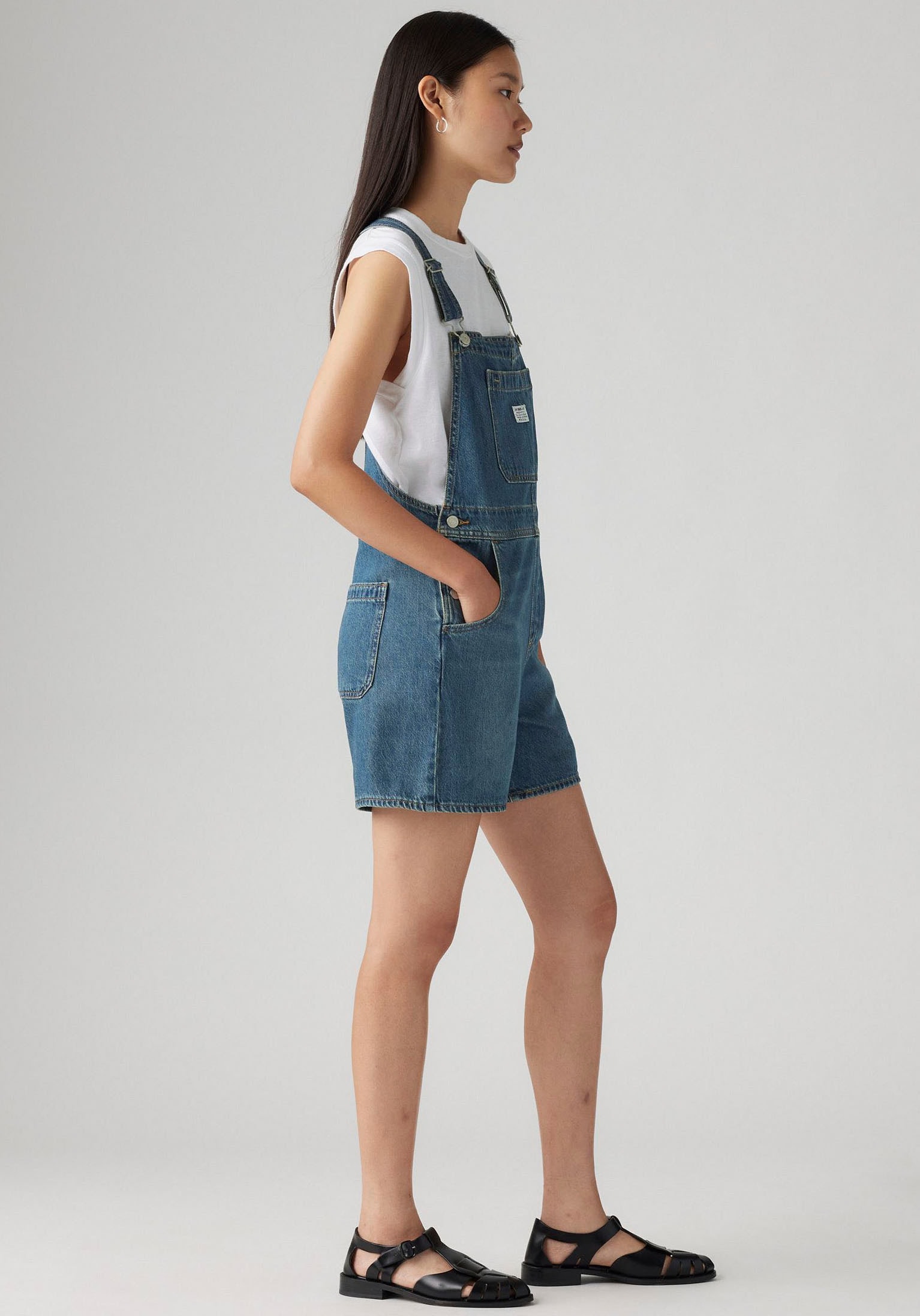 Levi's® Latzhose »UTILITY SHORTALL«, im Five-Pocket Style