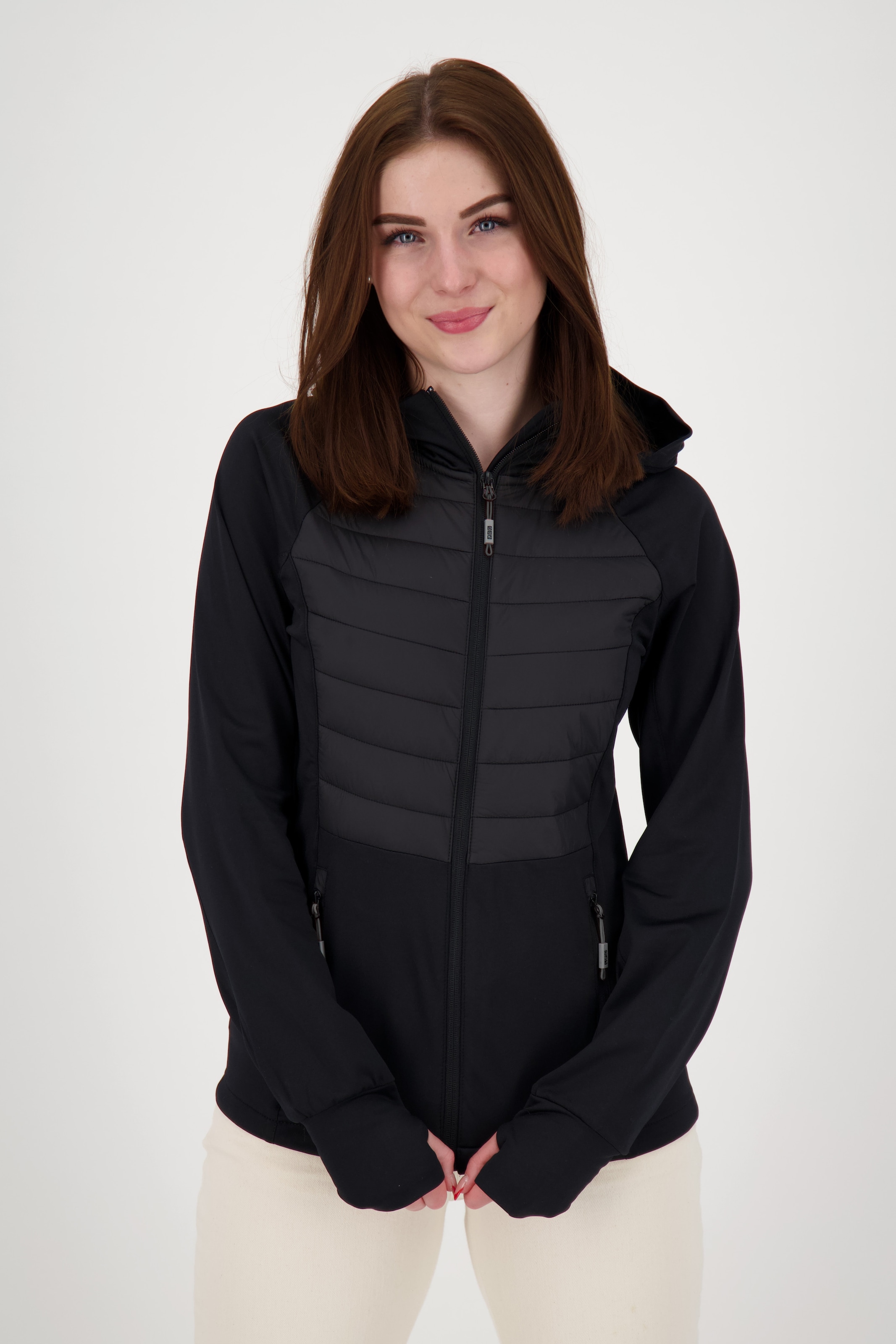 Image of DEPROC Active Strickfleecejacke "ELMCOURT V WOMEN" auch in Grossen Grössen erhältlich