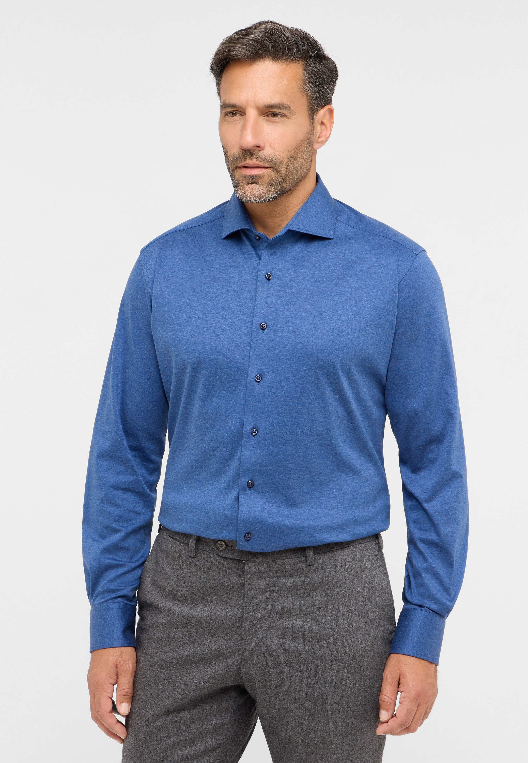 Eterna Langarmhemd »MODERN FIT« NON IRON (bügelfrei)