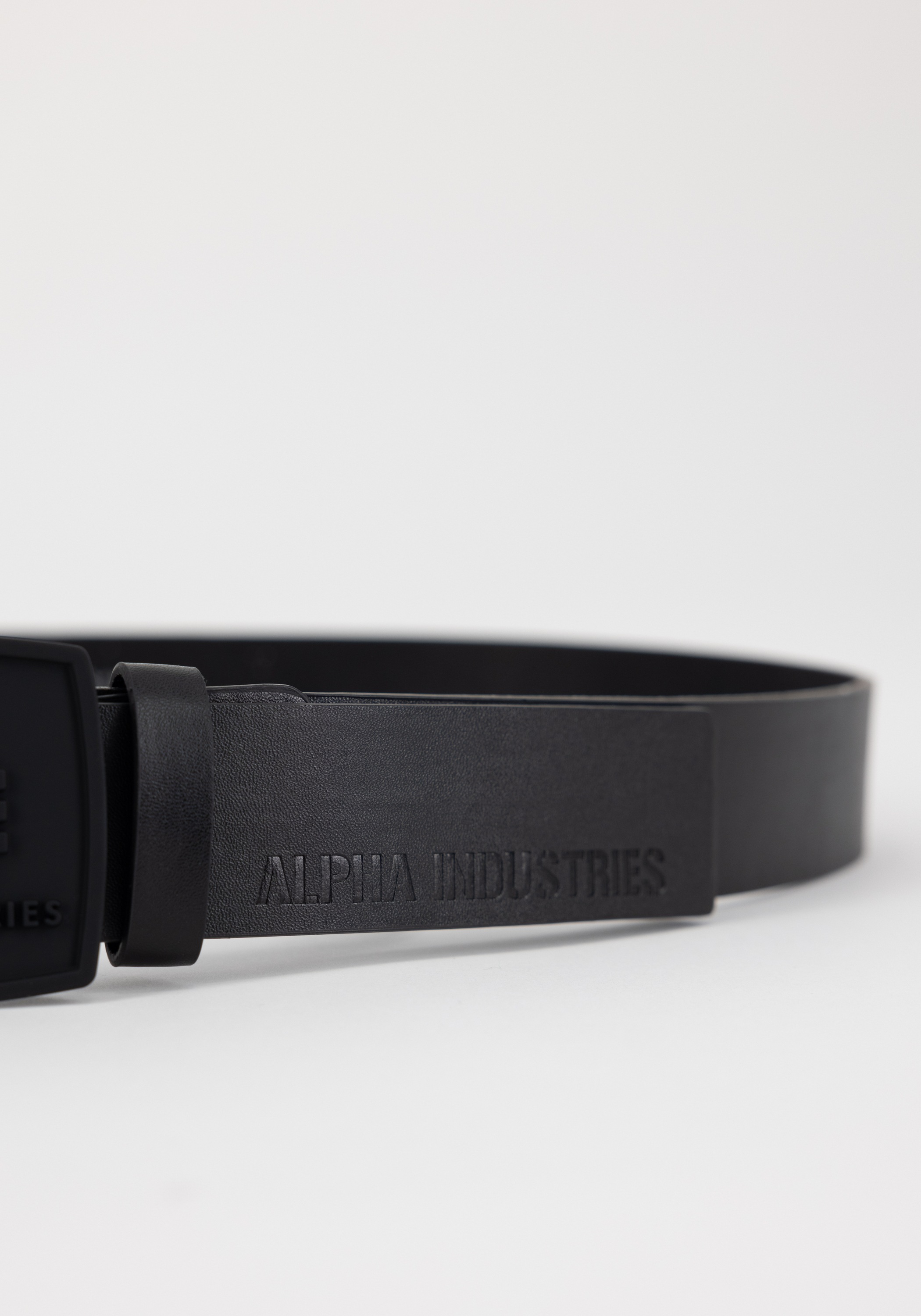 Alpha Industries Ledergürtel »Alpha Industries Accessoires - Belts All Black Belt«