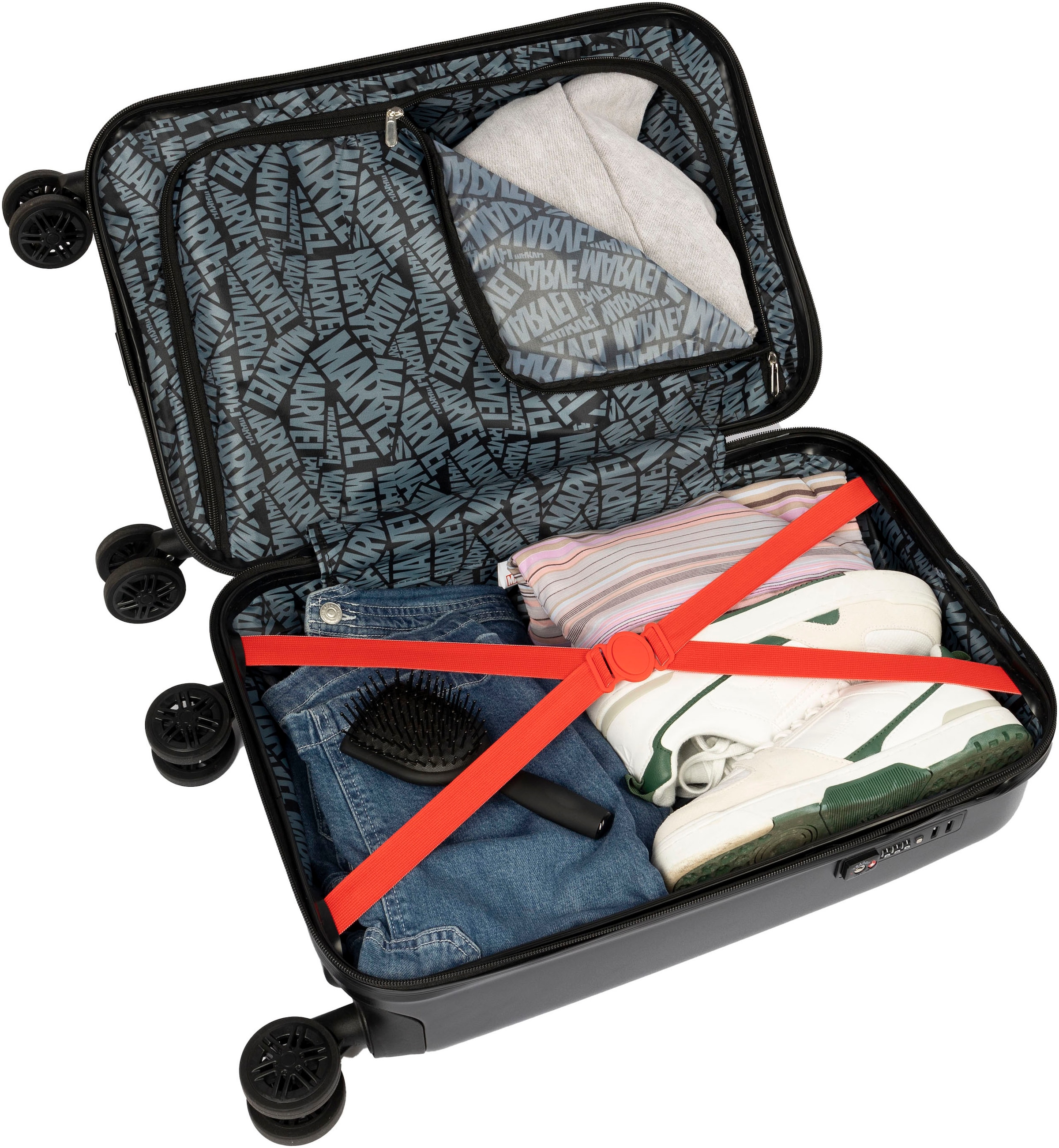 UNDERCOVER Valise pour enfants »Marvel, 59 cm« 35 litre 4 Rollen mit TSA-Zahlenschloss