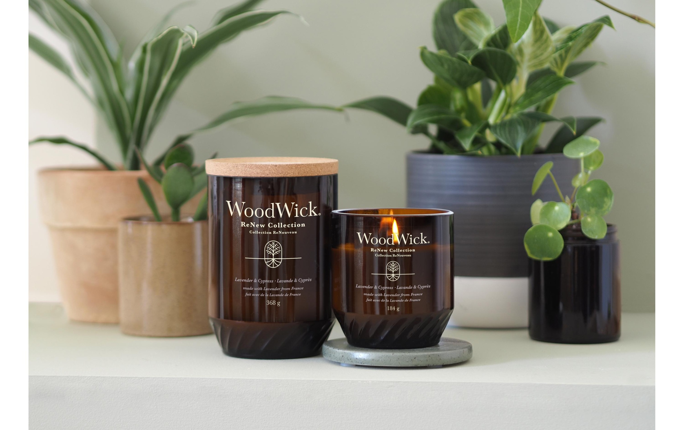 Woodwick Duftkerze »Lavender & Cypress ReNew Large Jar«