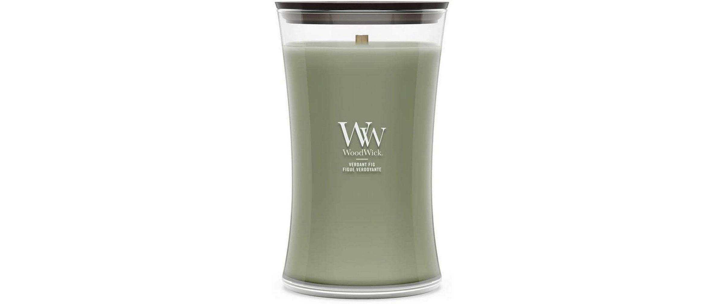 Image of Woodwick Duftkerze "Verdant Fig Large Jar"