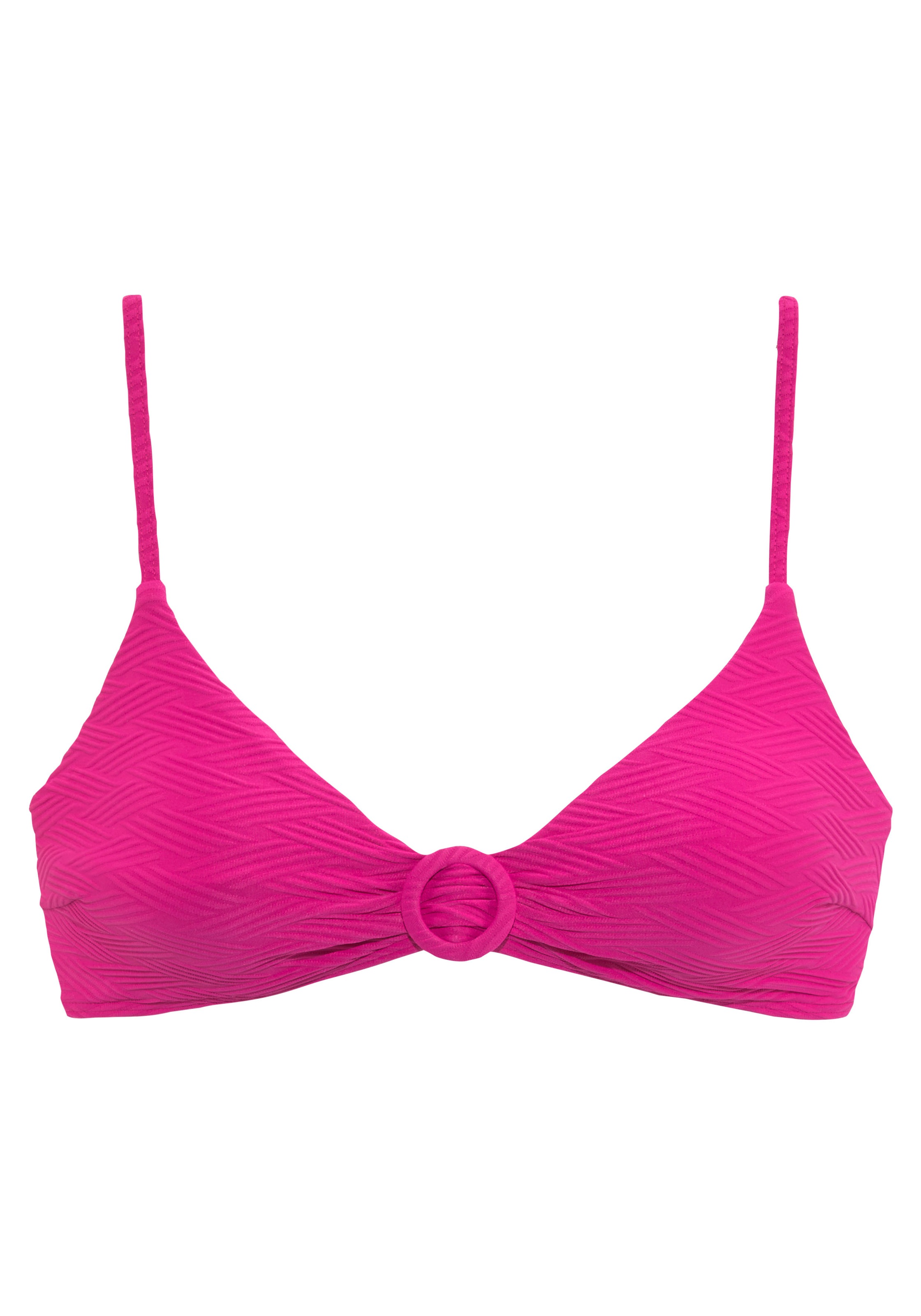 Sunseeker Triangel-Bikini-Top "Loretta" mit Strukturmuster