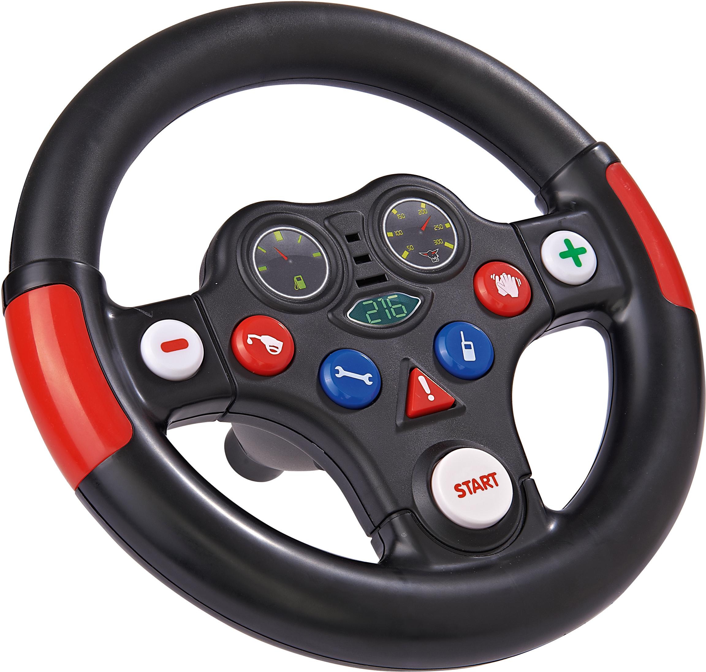 BIG Spielfahrzeug-Lenkrad »BIG Bobby Car Racing-Sound-Wheel« Découvrir sur