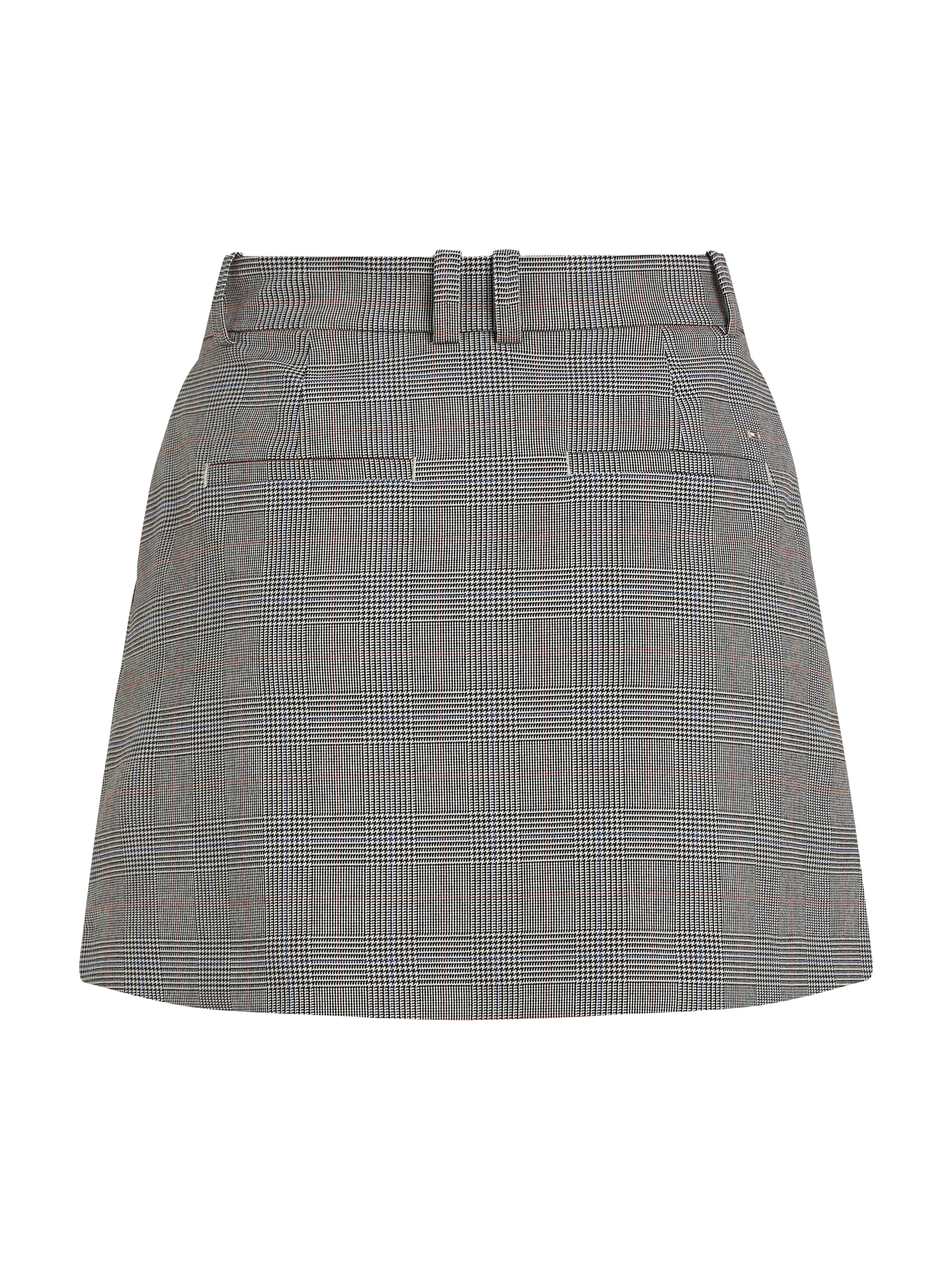 Tommy Hilfiger Bleistiftrock »POW CHECK SHORT SKIRT«, (Global Serie TH WOMEN), Webrock im Karodessin