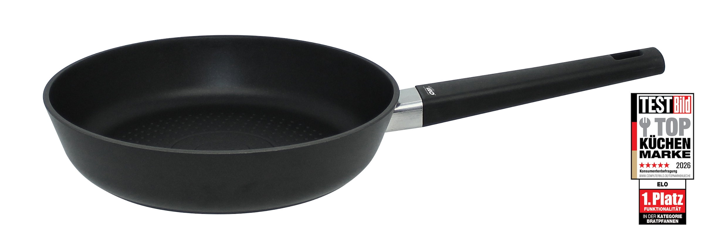 Image of Elo Bratpfanne "Smart Wave" Aluminium 1 Stk. tlg. Für alle Herdarten geeignet, inkl. Induktion