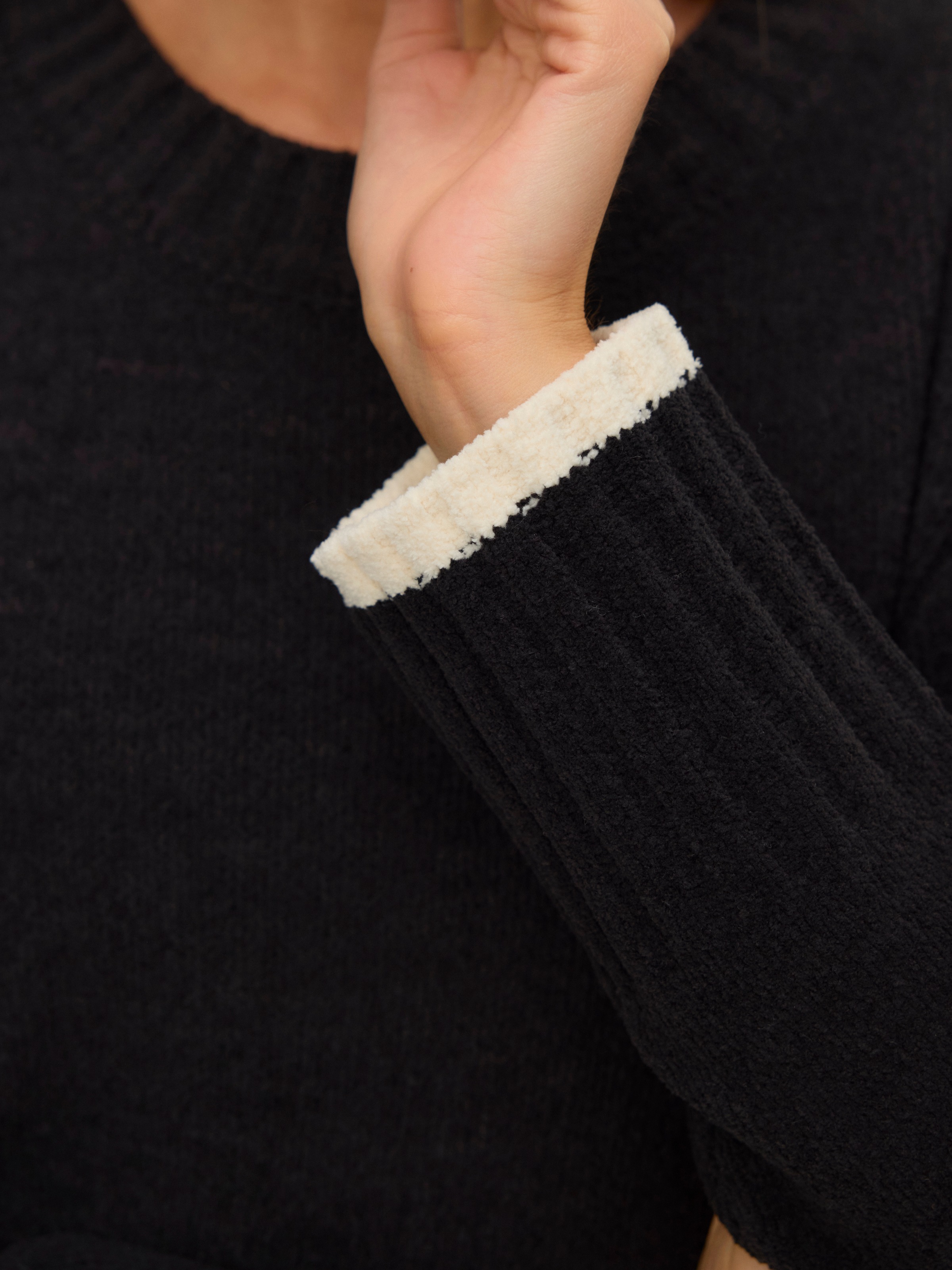 Vero Moda Pull en tricot »VMSHADOW LS O-NECK PULLOVER BOO«