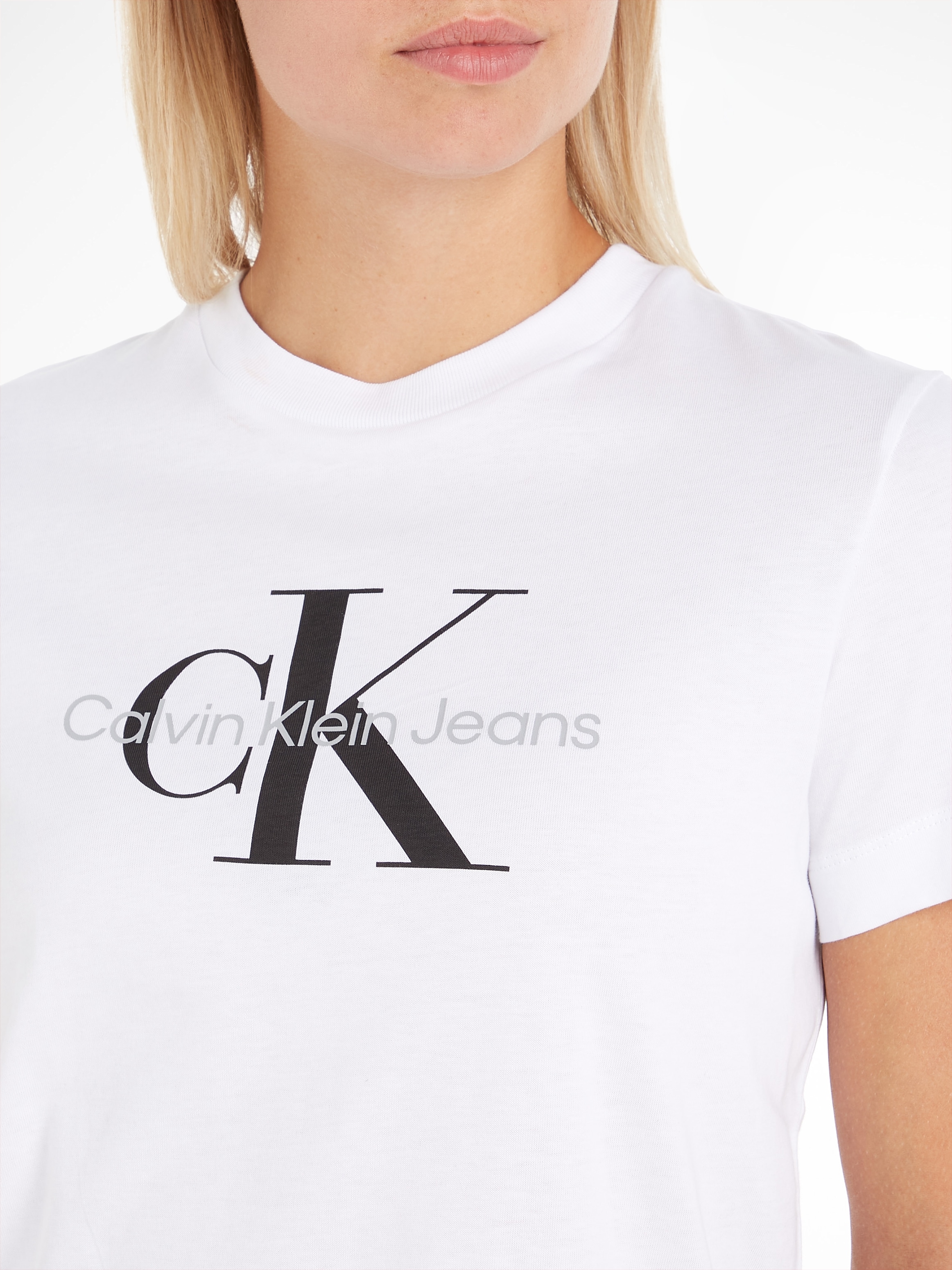 Calvin Klein Jeans Rundhalsshirt »CORE MONOGRAM REGULAR TEE«, (1 tlg.), mit Calvin Klein Jeans Monogramm