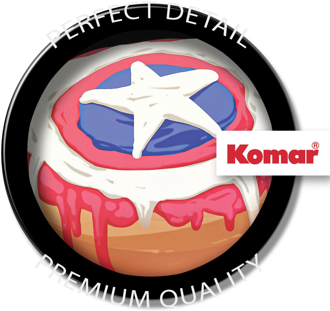 Komar Leinwandbild »Donut give up - Grösse 30 x 30 cm«, Disney, (1 St., 30 x 30 cm (Breite x Höhe), Keilrahmenbild mit Echtholzrahmen, Kinderzimmer