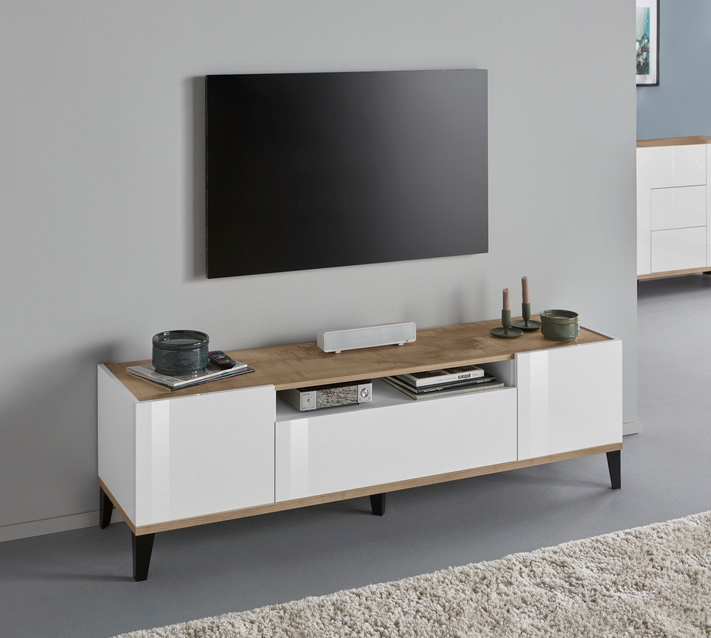 INOSIGN Lowboard »SunriseTV-Board, TV-Schrank«, Breite 160 cm