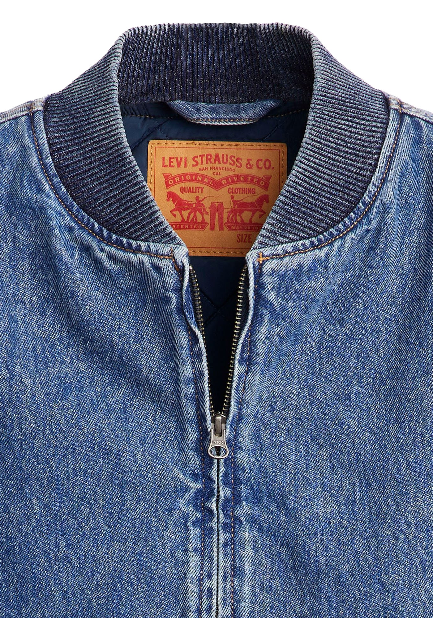 Levi's® Jeansweste »SANSOME«, mit Reissverschluss