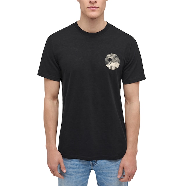 Tendance Acheter en ligne MUSTANG Kurzarmshirt »T-Shirt« confortablement