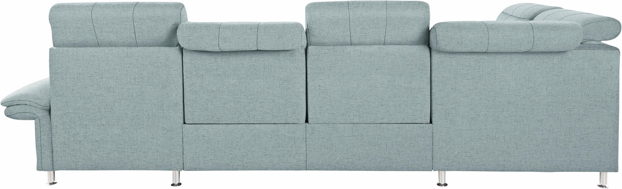 Places of Style Wohnlandschaft »Manhattan U-Form«, 2 Sitze mit elektrischer Relaxfunktion, verstellbare Armlehnen