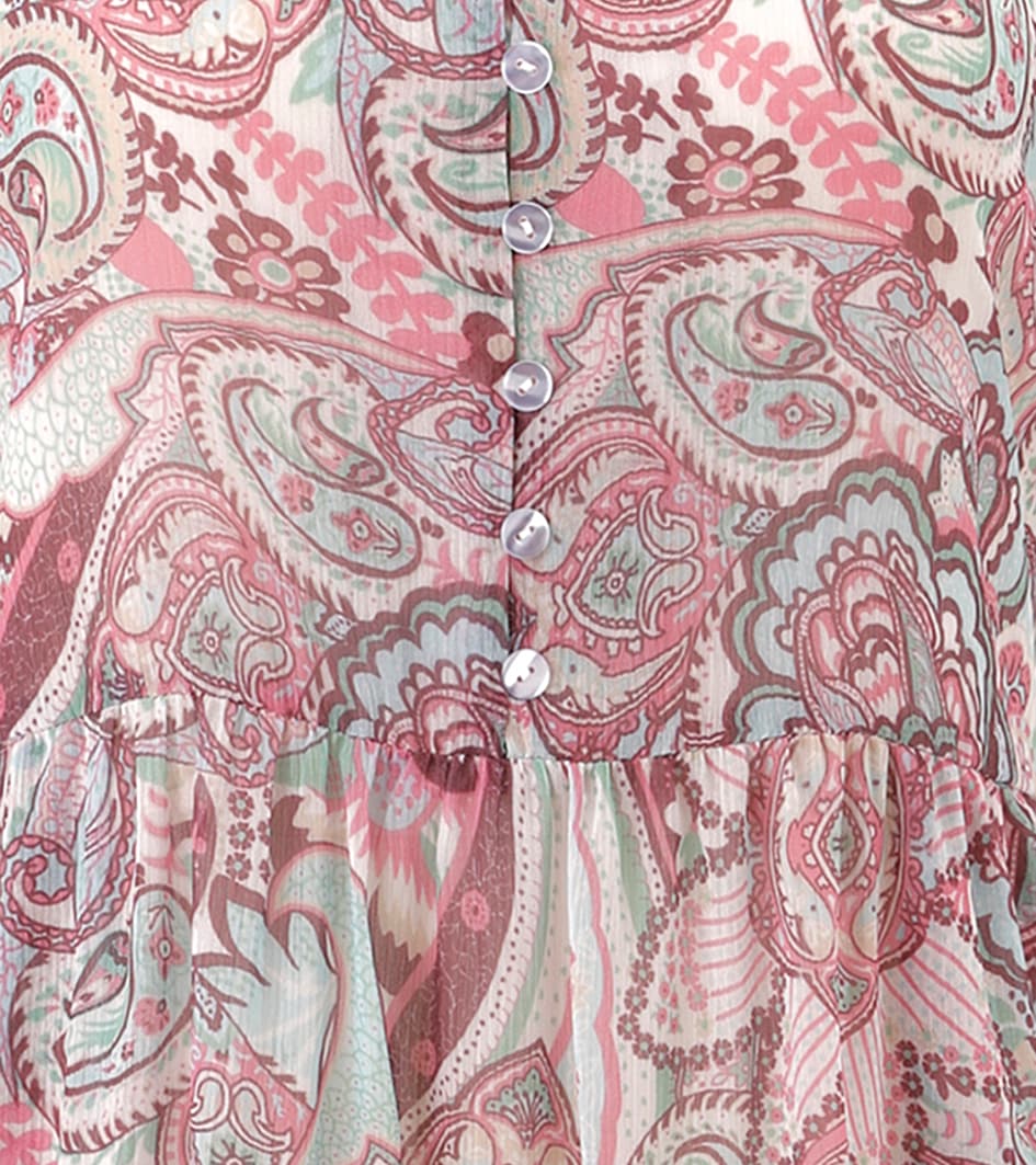 Aniston SELECTED Maxi robe mit verspieltem Paisleymuster - NEUE KOLLEKTION