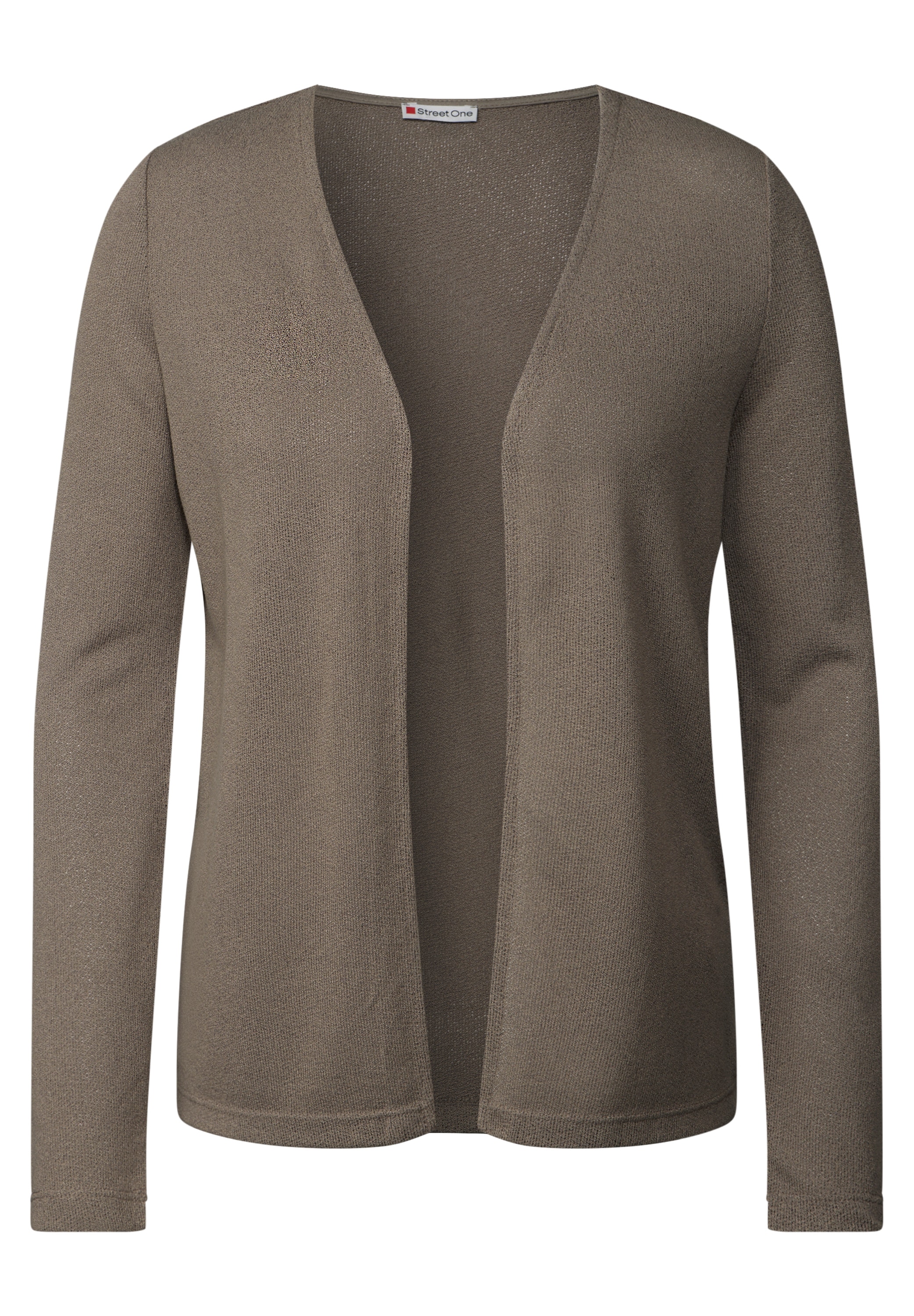 STREET ONE Shirtjacke »NETTE«, im Strick Look