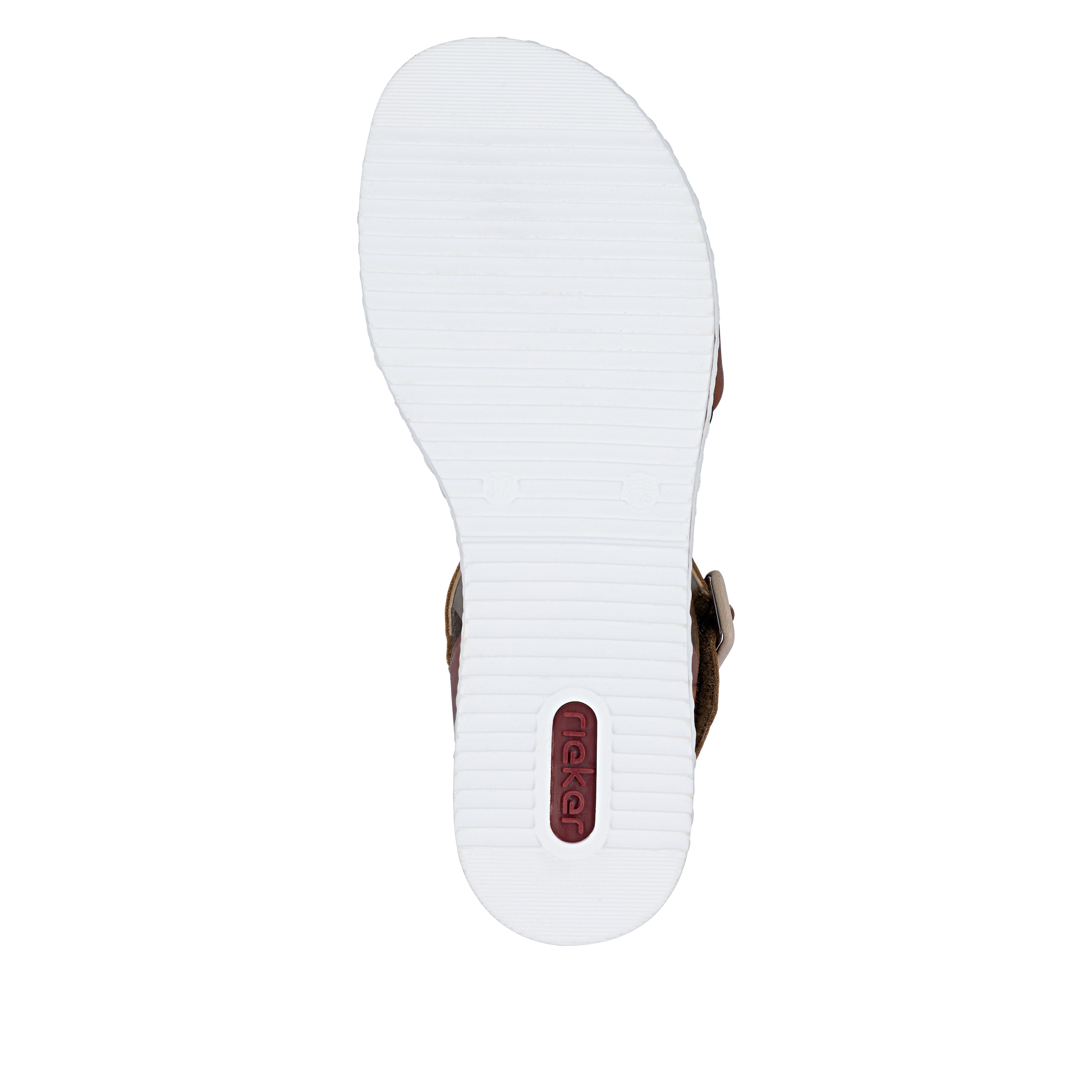 Rieker Sandales  sandale compensée, chaussure d'été, chaussure de vacances avec bride auto-agrippante