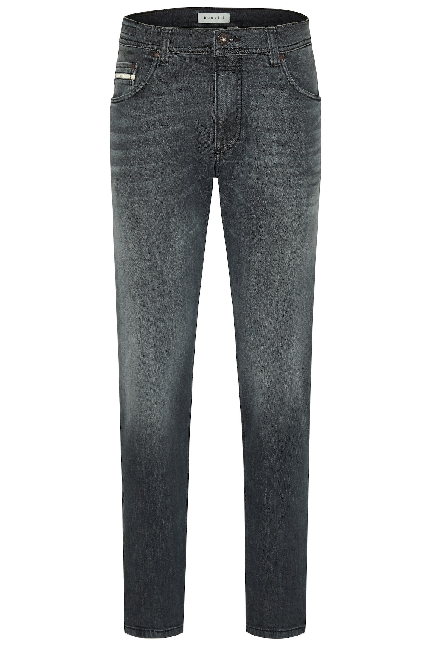 bugatti 5-Pocket-Jeans, mit einem leichten Used-Look
