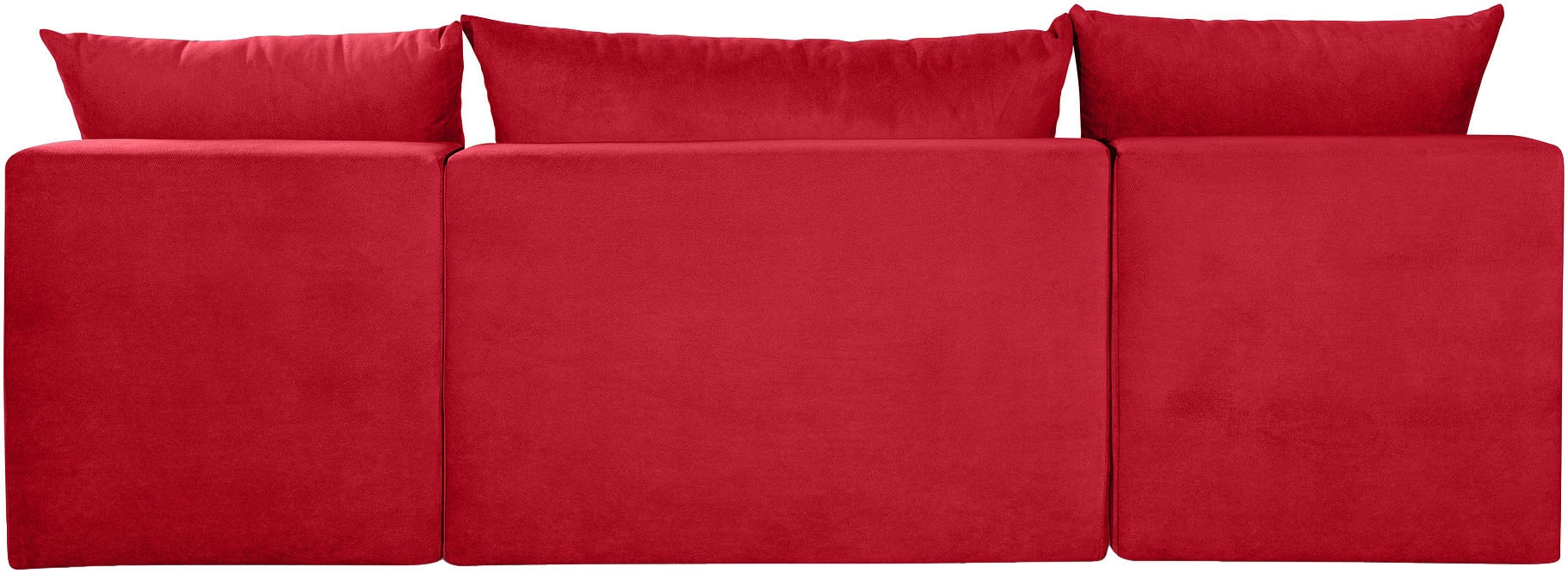 COLLECTION AB Wohnlandschaft »Pico U-Form«, Wohnlandschaft,2 X Ottomane,Polyätherschaum Polsterung