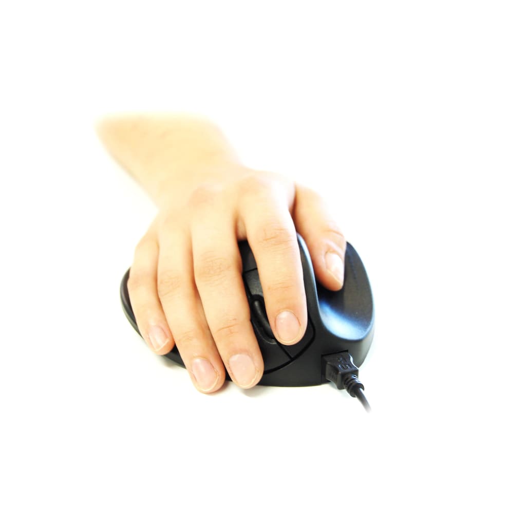 ergonomische Maus »BakkerElkhuizen HandShoe Medium,«, Funk