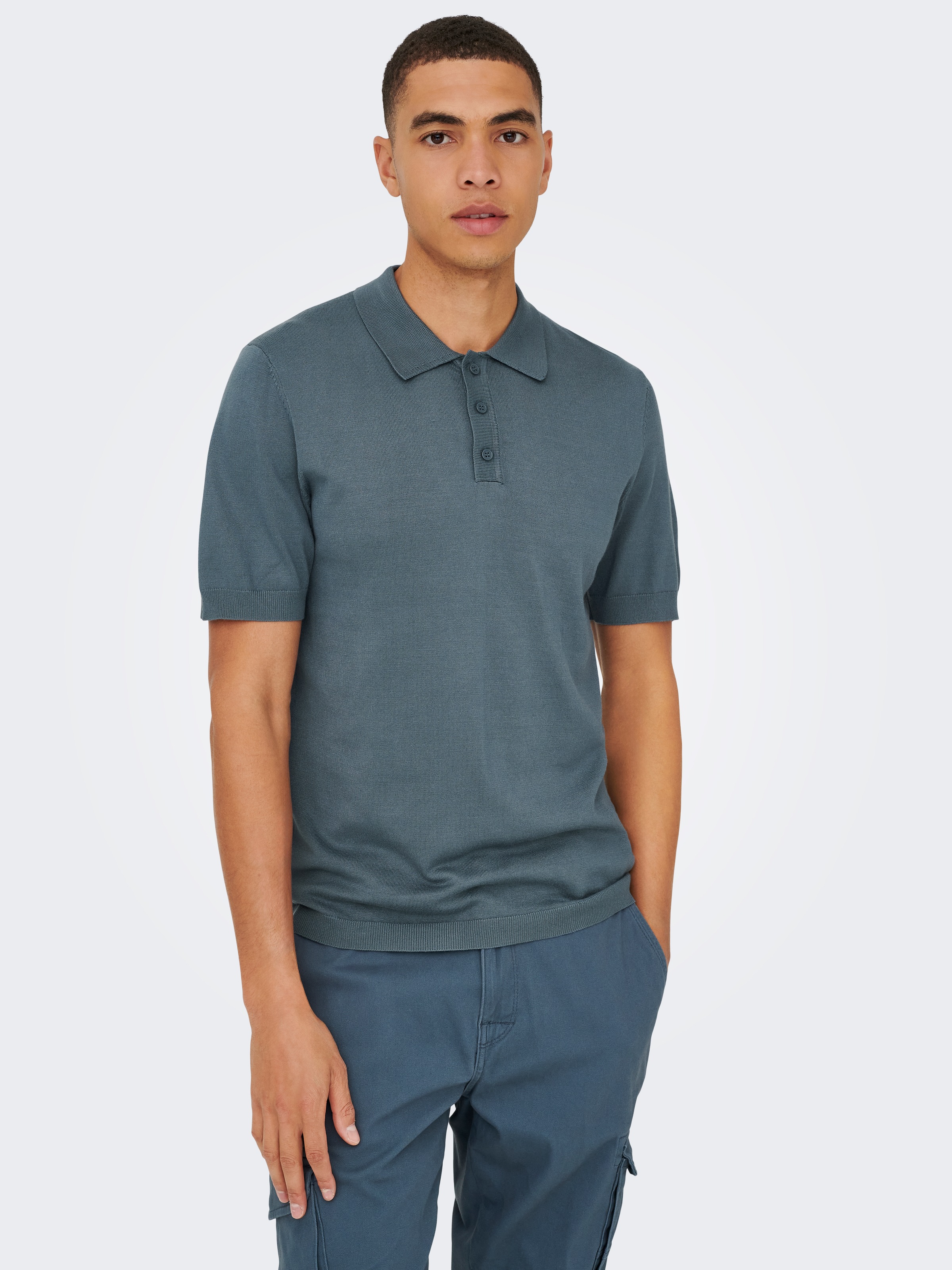 ONLY & SONS Poloshirt »ONSWYLER LIFE REG 14 SS POLO KNIT NOOS«
