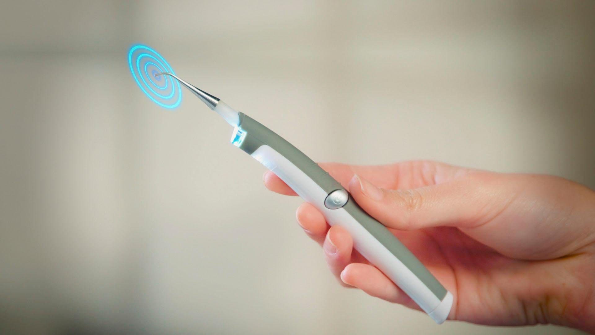 MediaShop Set d'hygiène dentaire »DentaPic Sonic« exklusives Set mit 2 zusätzlichen Aufsätzen