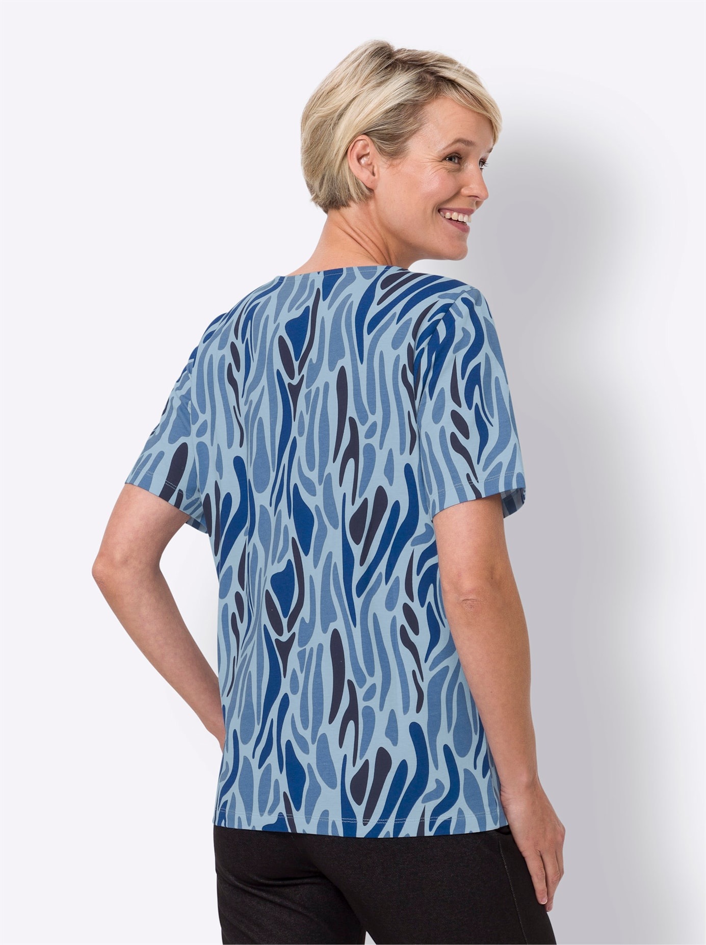Classic Basics Rundhalsshirt »Rundhals-Shirt«, (1 tlg.)
