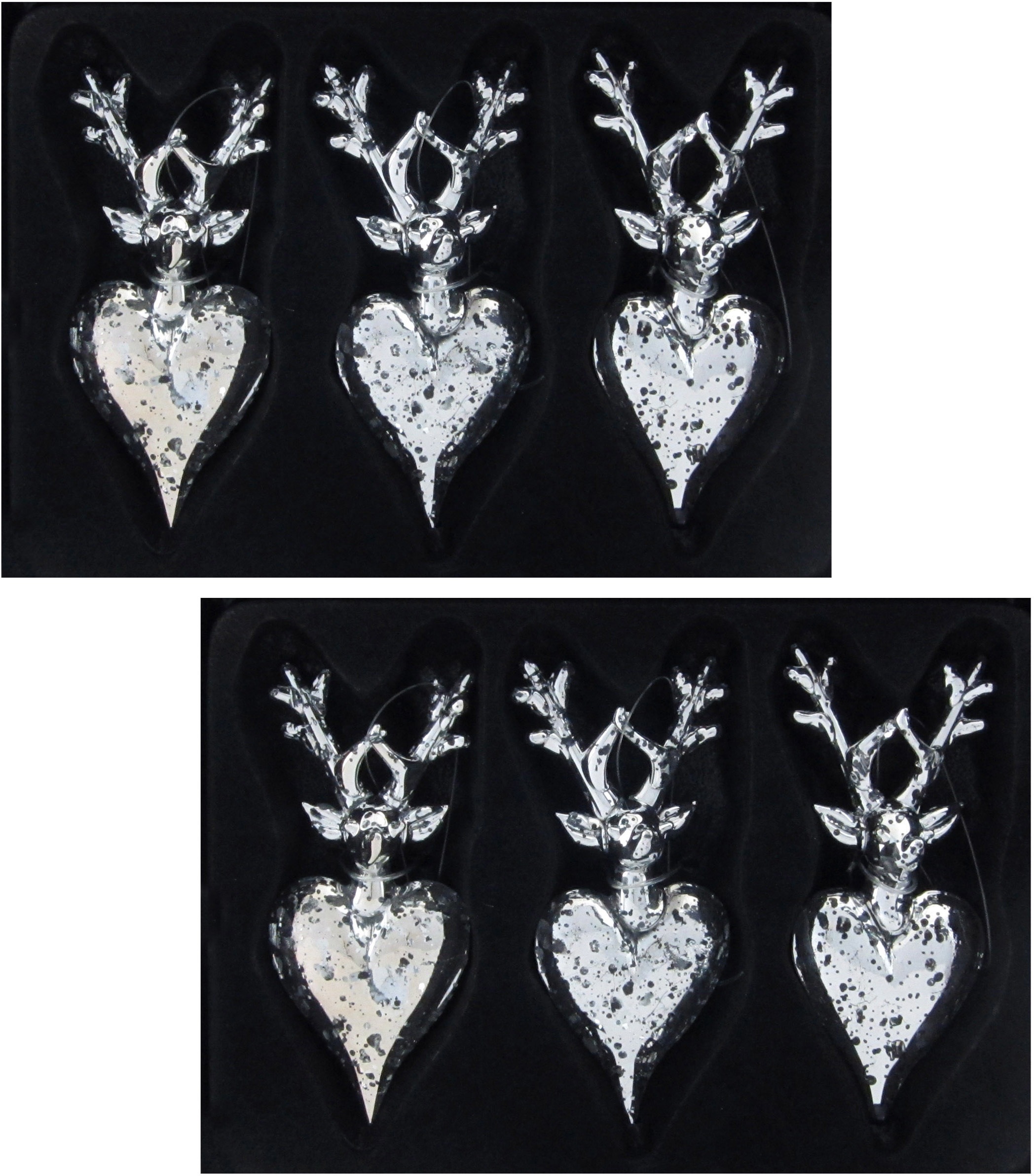 Image of Creativ deco Dekohänger, (6 St.), Deko-Herzen mit Geweih bei Ackermann Versand Schweiz