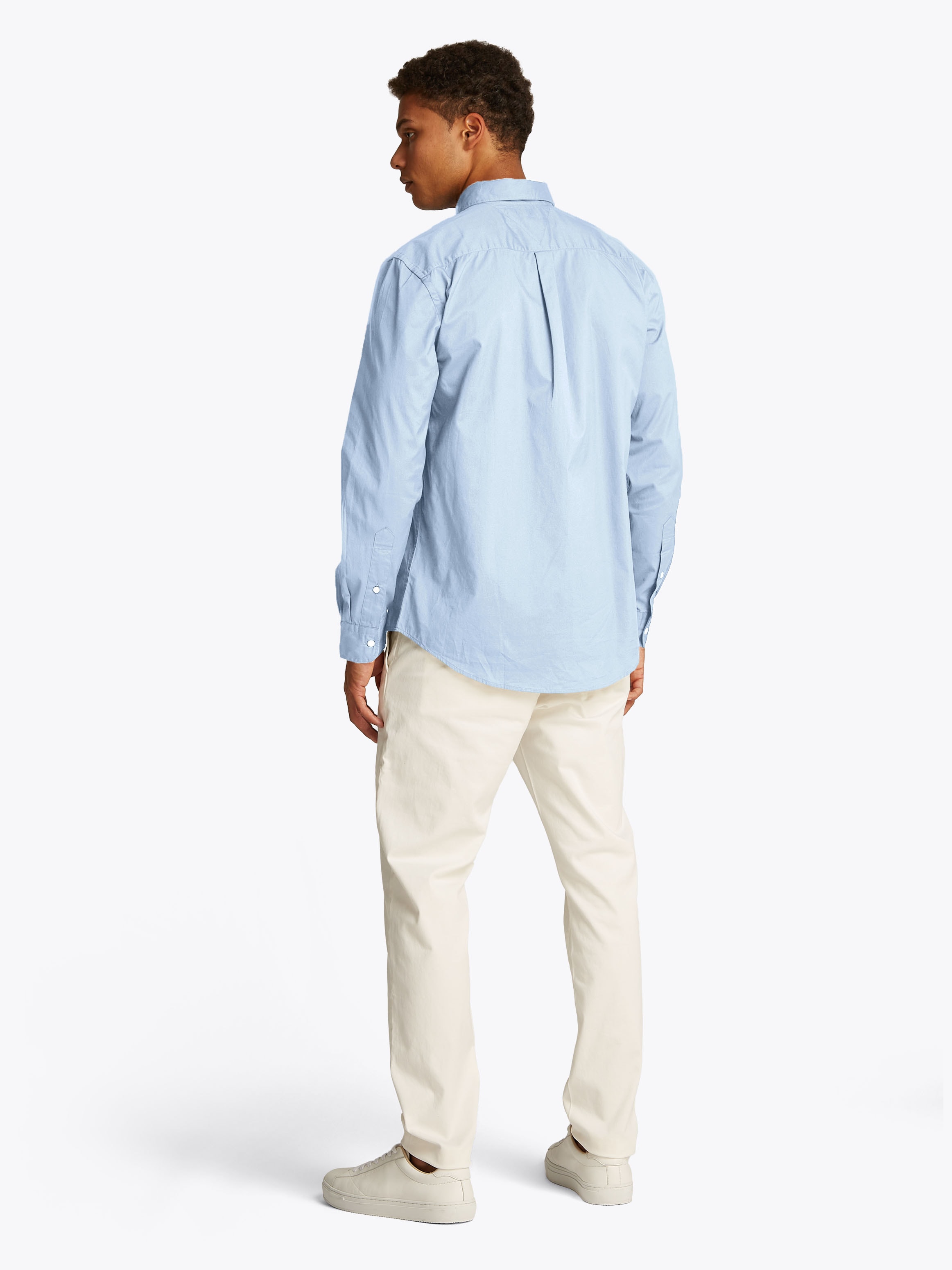 Tommy Hilfiger Langarmhemd »CORE FLEX POPLIN SOLID Regular Fit SHIRT«