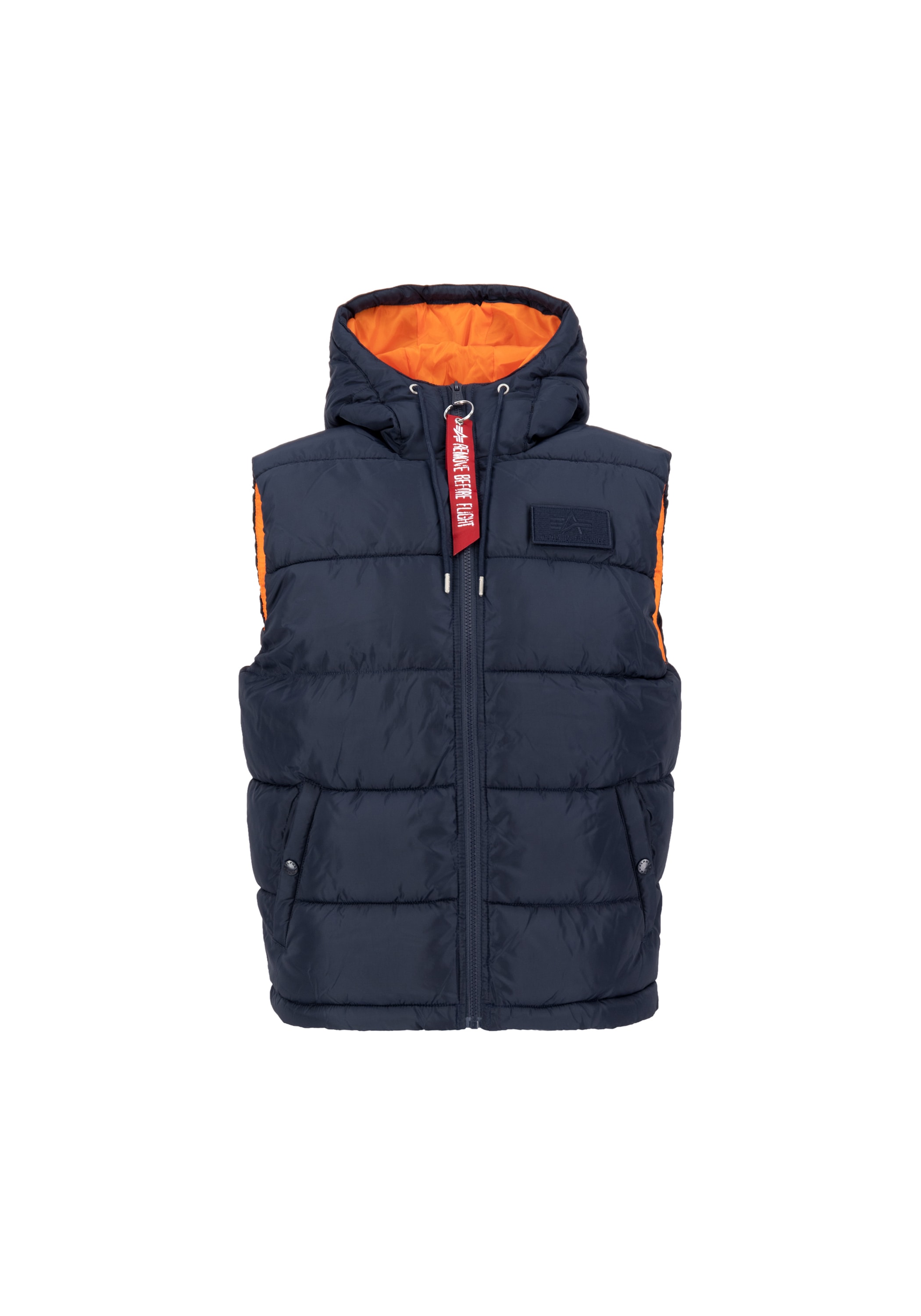 Alpha Industries Blouson »Alpha Industries Men - Vests Hooded Puffer Vest FD«