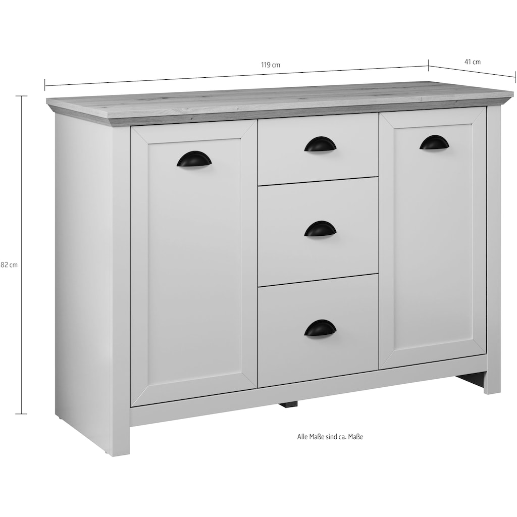 Home affaire Sideboard »Herzwill«, (1 St.)