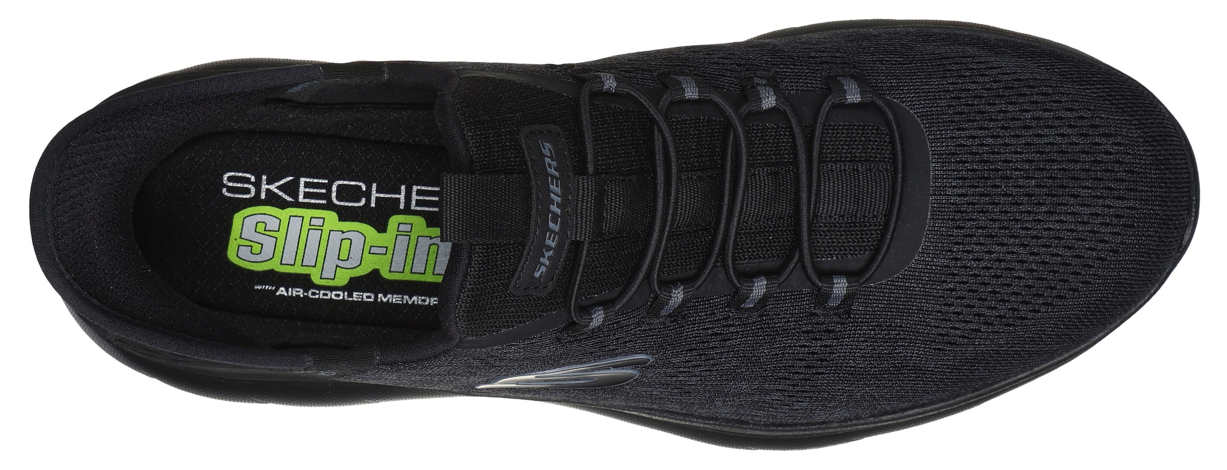 Skechers Slip-On Sneaker »SUMMITS-KEY PACE«  Slipper, Freizeitschuh, Halbschuh in veganer Verarbeitung