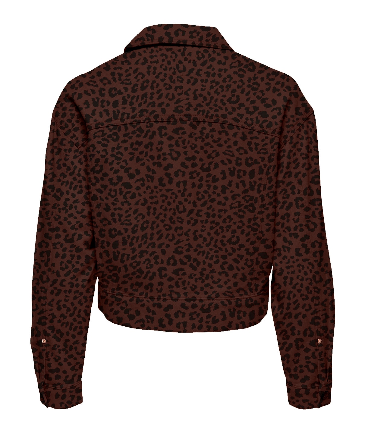 ONLY Jeansjacke »ONLANLIE-ANIMAL L/S JACKET CC PNT«, ohne Kapuze