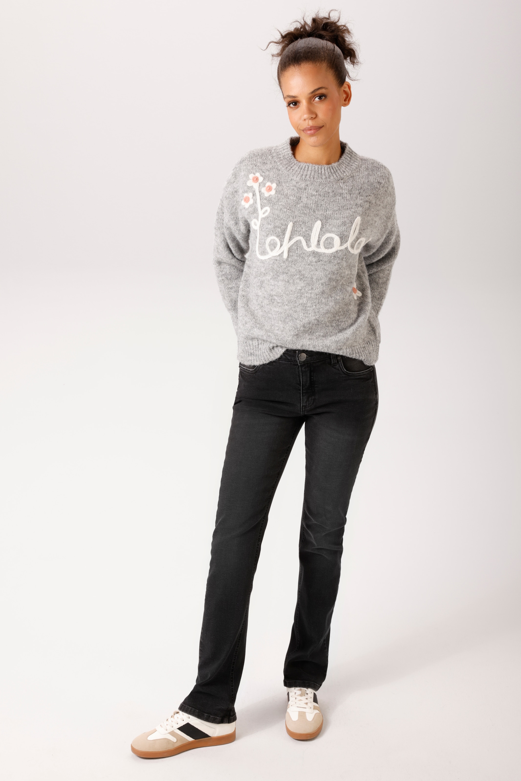 Aniston CASUAL 5-Pocket-Jeans in dezenter Bootcut-Form - NEUE KOLLEKTION