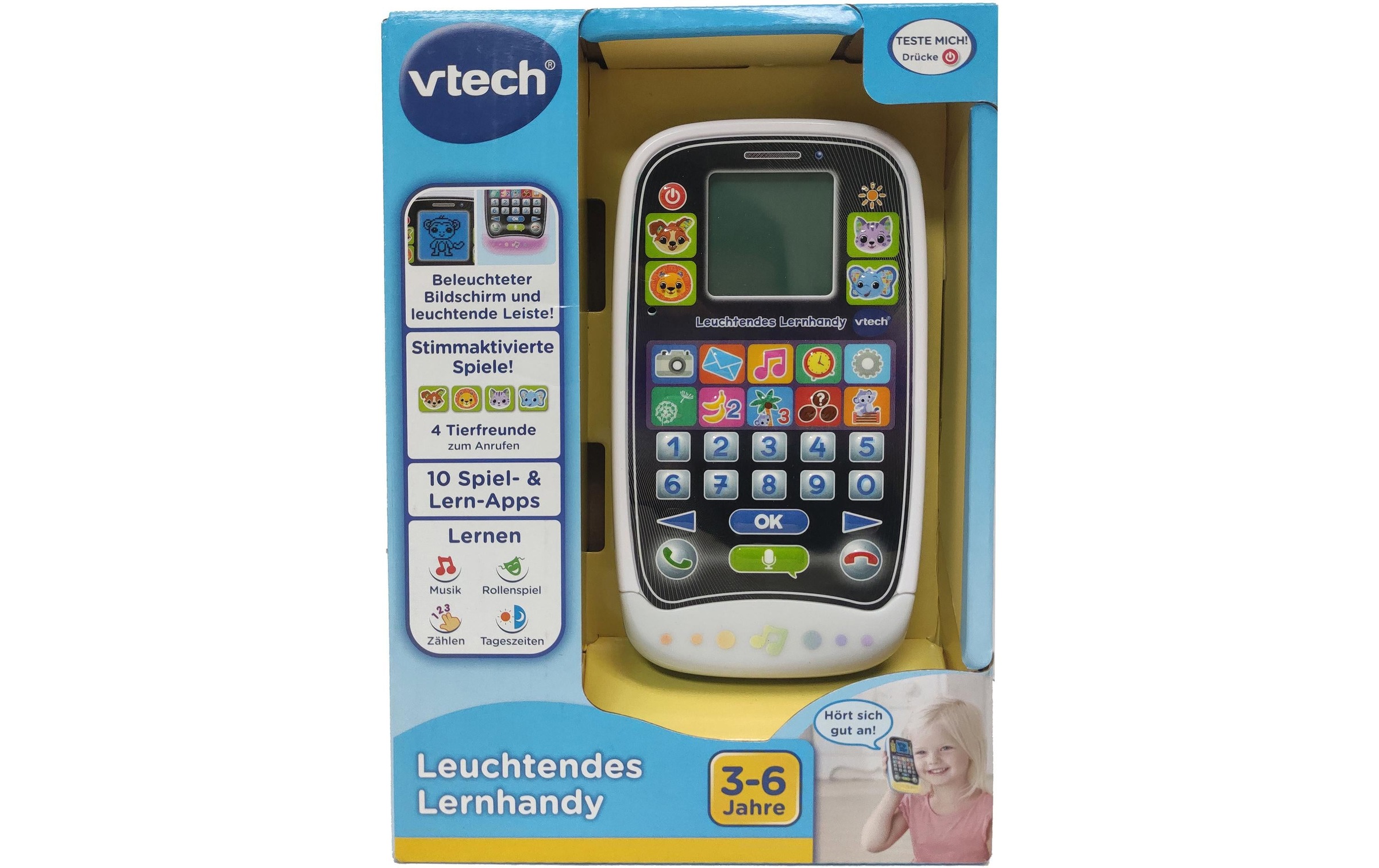 Vtech® Lernspielzeug »Leuchtendes Lernhandy - Smartphone«