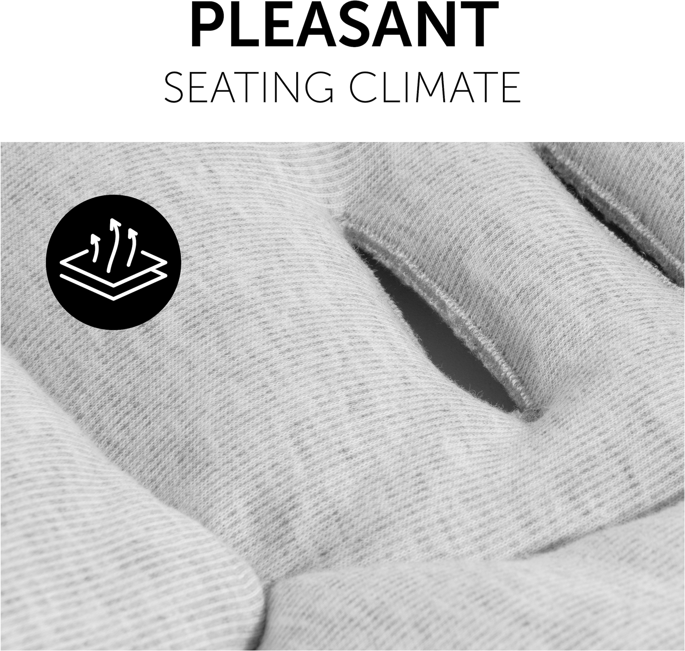Hauck Housse de siège de poussette »Seat Liner, Light grey« auch für Buggys geeignet