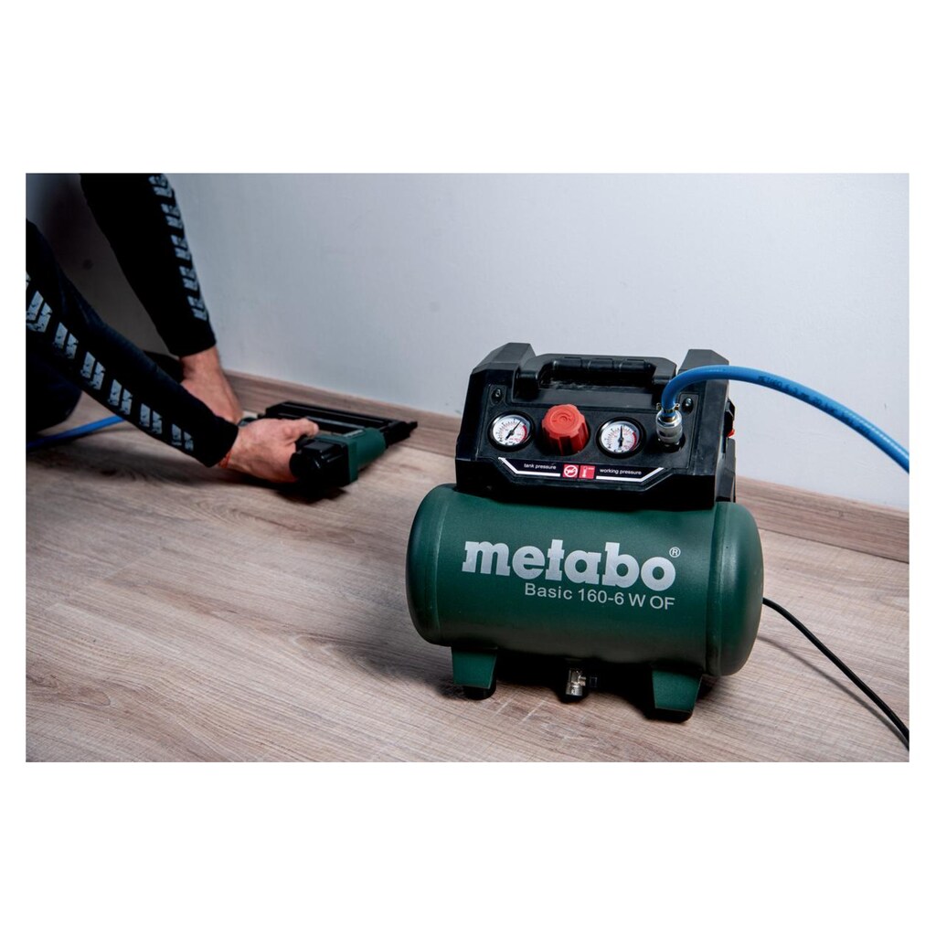 metabo Kompressor »Metabo Kompressor BASIC 160-6 W OF«