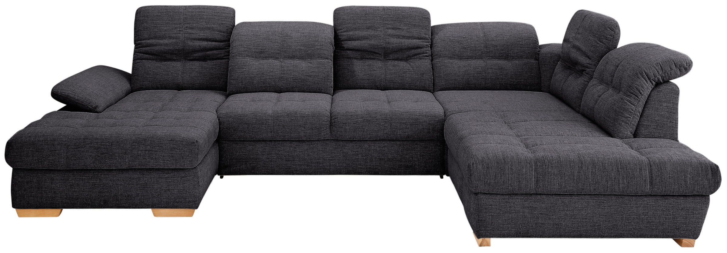 Image of Home affaire Wohnlandschaft »Lotus Home Luxus«, belastbar bis zu 140kg pro Sitzplatz, incl. Sitztiefenverstellung, wahlweise mit Kopfteil- und Armlehnverstellung, Bettfunktion und Bettkasten bei Ackermann Versand Schweiz