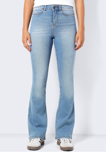 Bootcut-Jeans »NMSALLIE HW FLARE JEANS VI162LB NOOS«