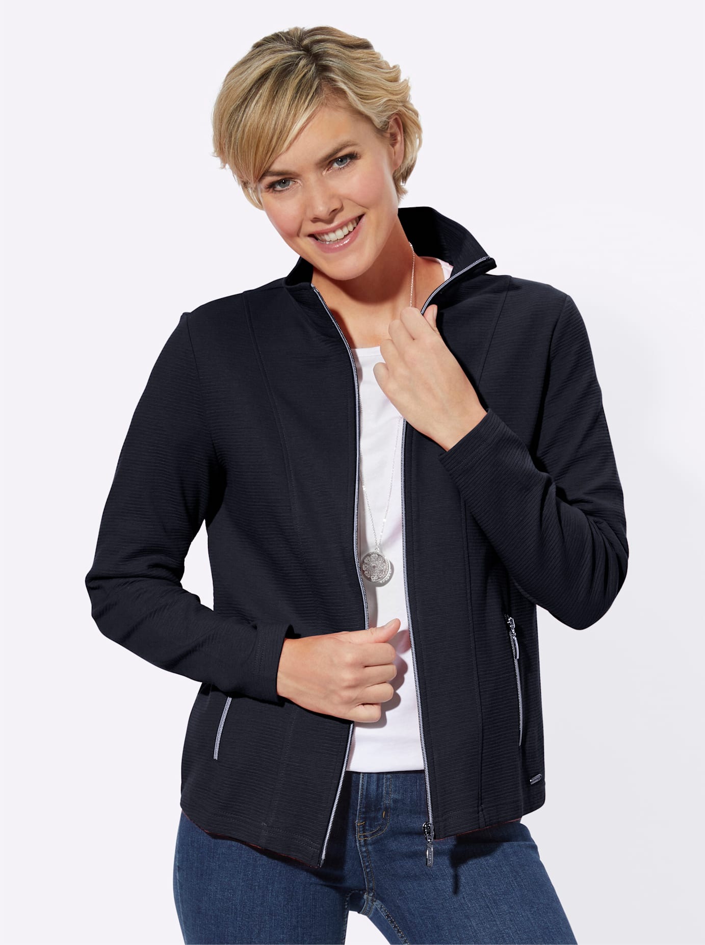 Casual Looks Shirtjacke »Shirtjacke«, (1 tlg.)