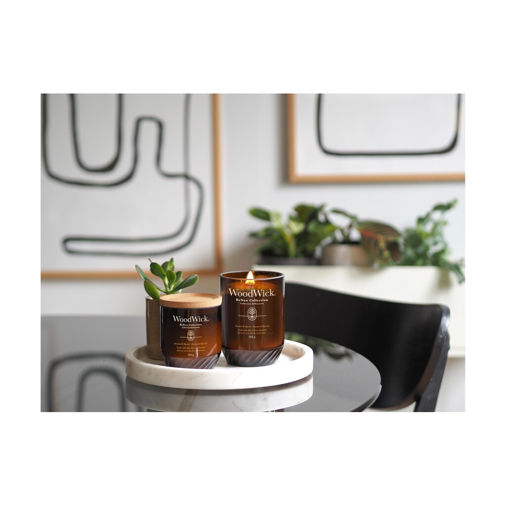 Woodwick Duftkerze »Incense & Myrrh ReNew Medium Jar«