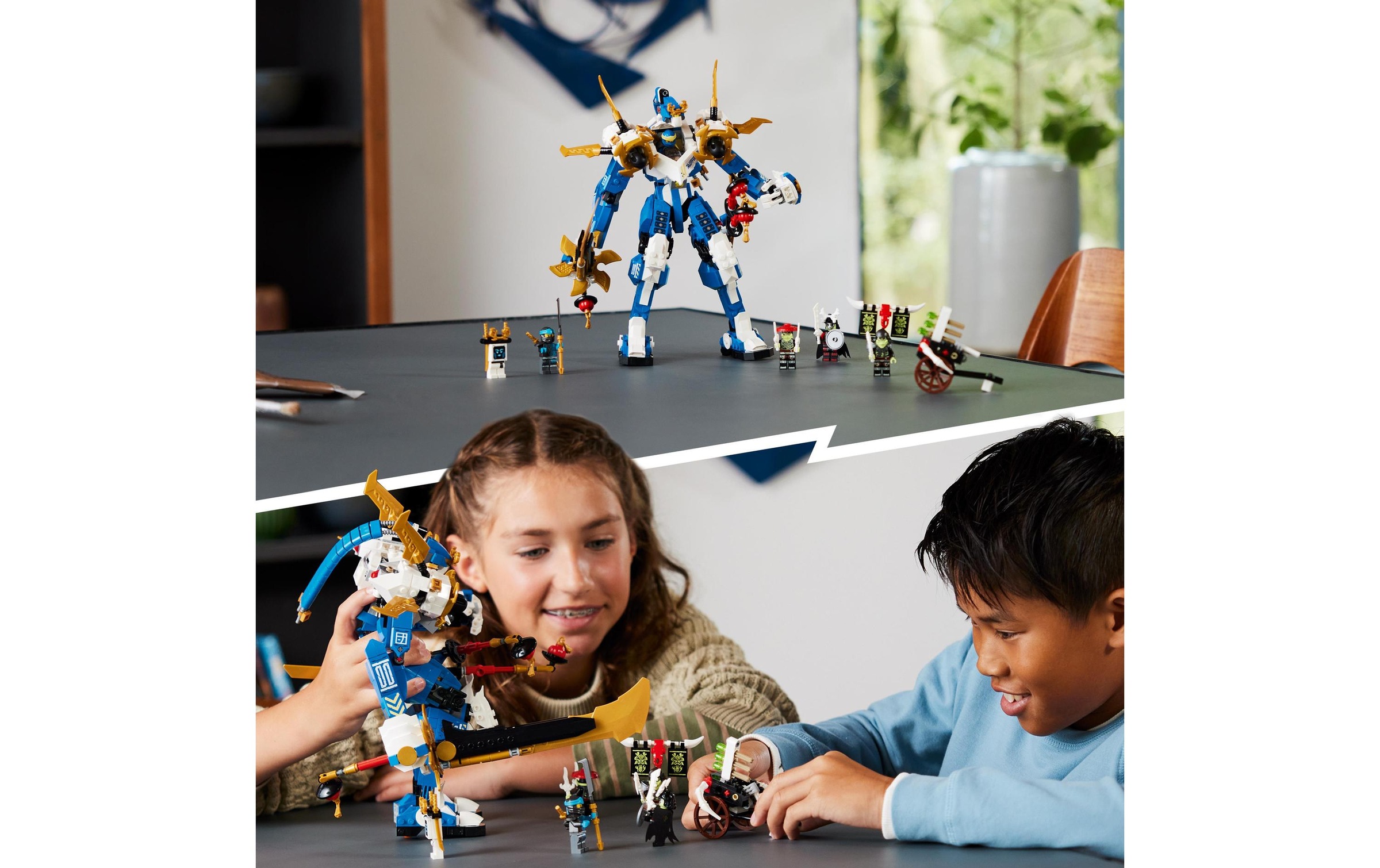 LEGO® Konstruktionsspielsteine »Jays Titan-Mech«, (794 St.)