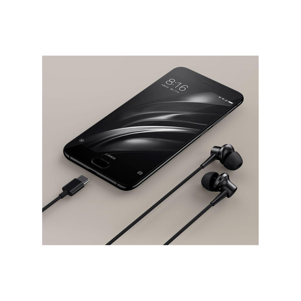Xiaomi In-Ear-Kopfhörer »Mi ANC (USB-C) Schwarz«, Hi-Res-Noise-Cancelling