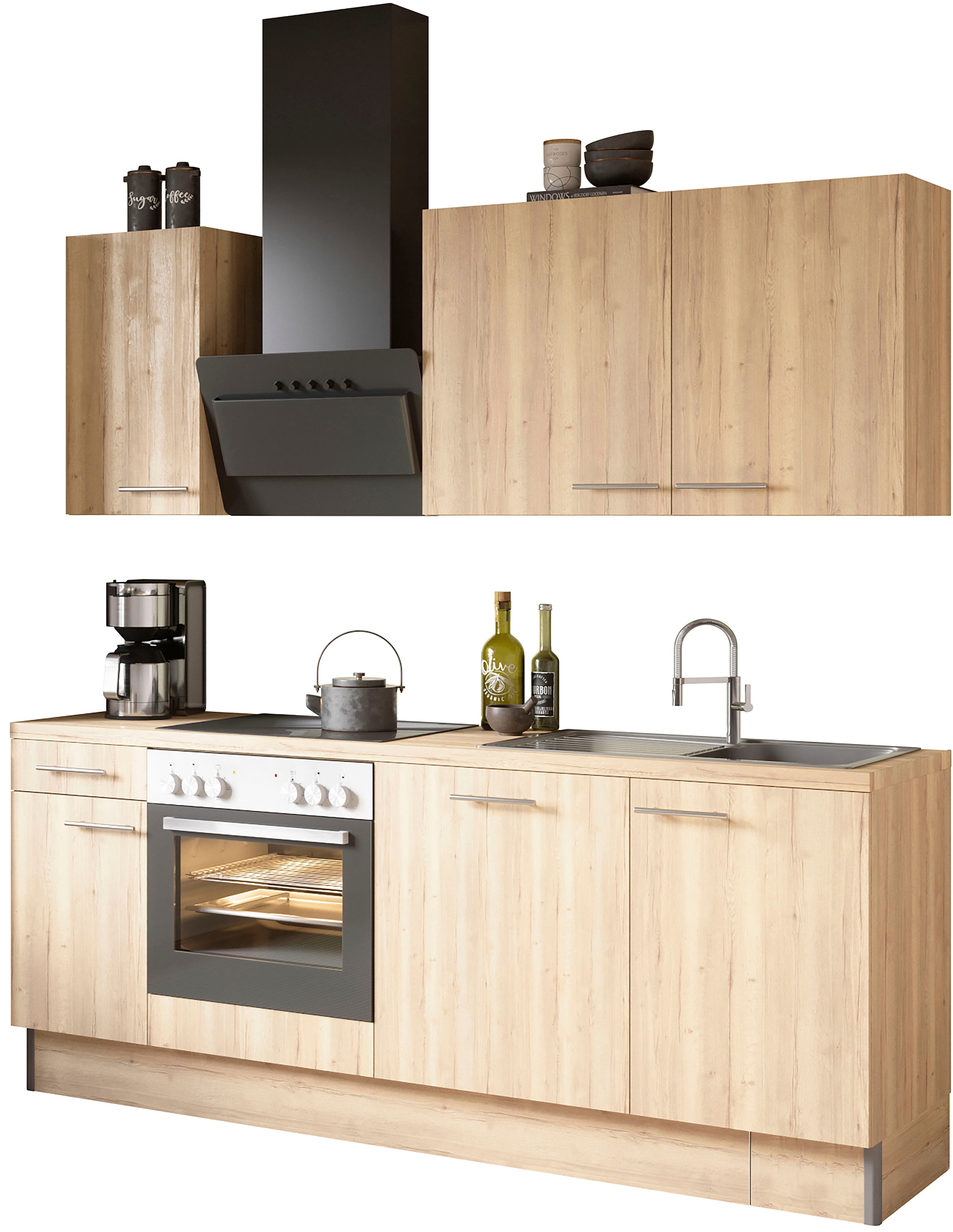 OPTIFIT Küche "Klara" 210 cm breit