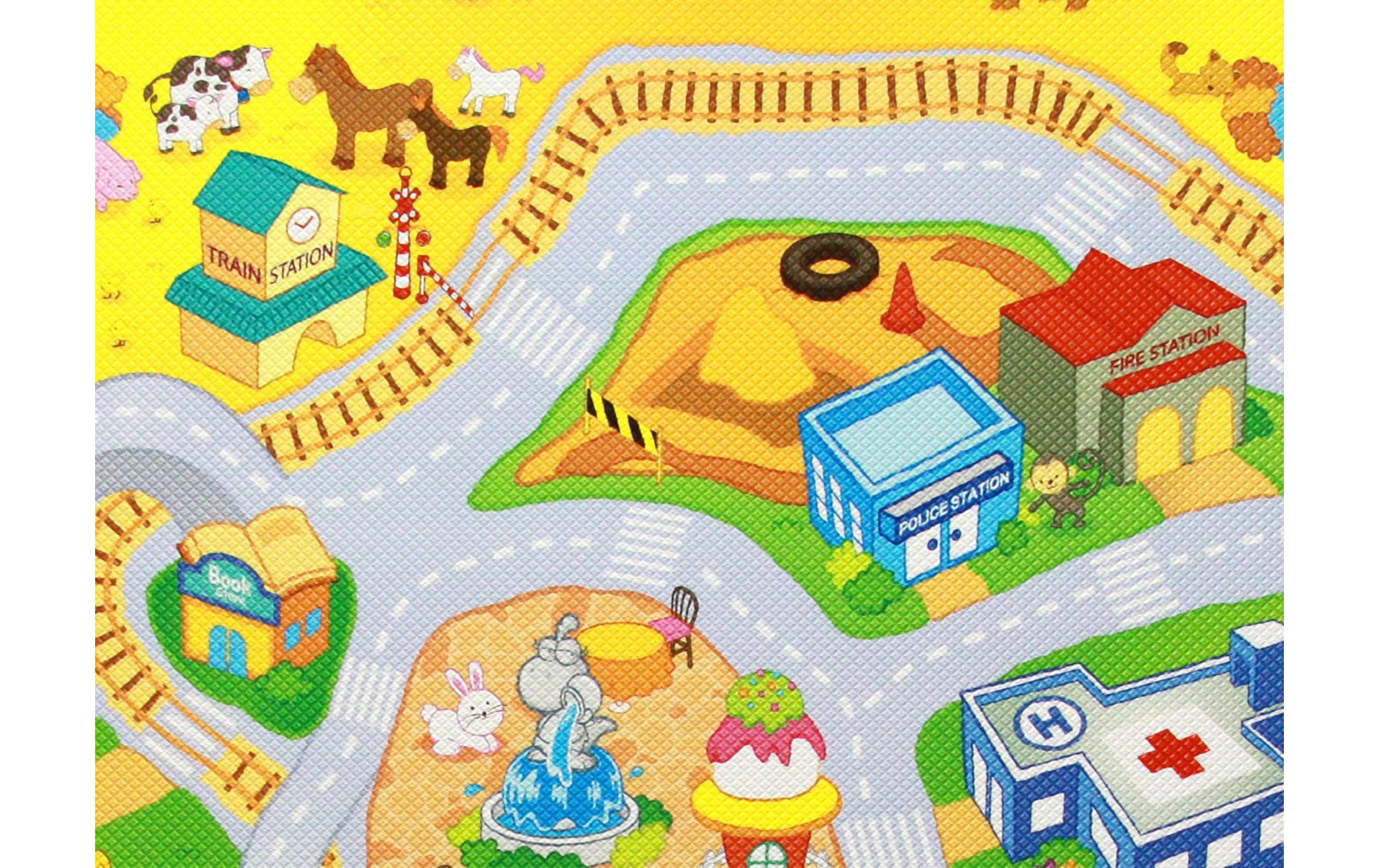 Dwinguler Spielmatte »Town, 230 x 140 cm«