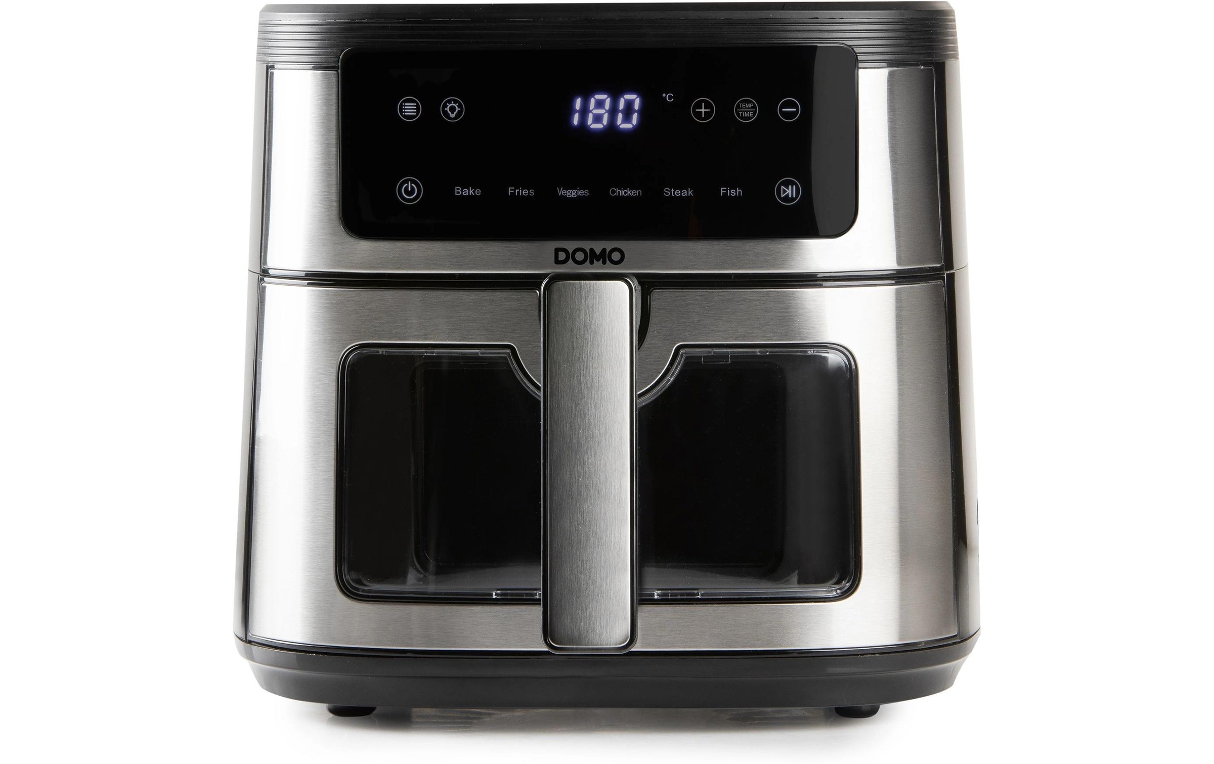 Image of Domo Heissluftfritteuse "DO548FR 6 l" 1500 W Heissuftfritteuse mit Sichtfenster