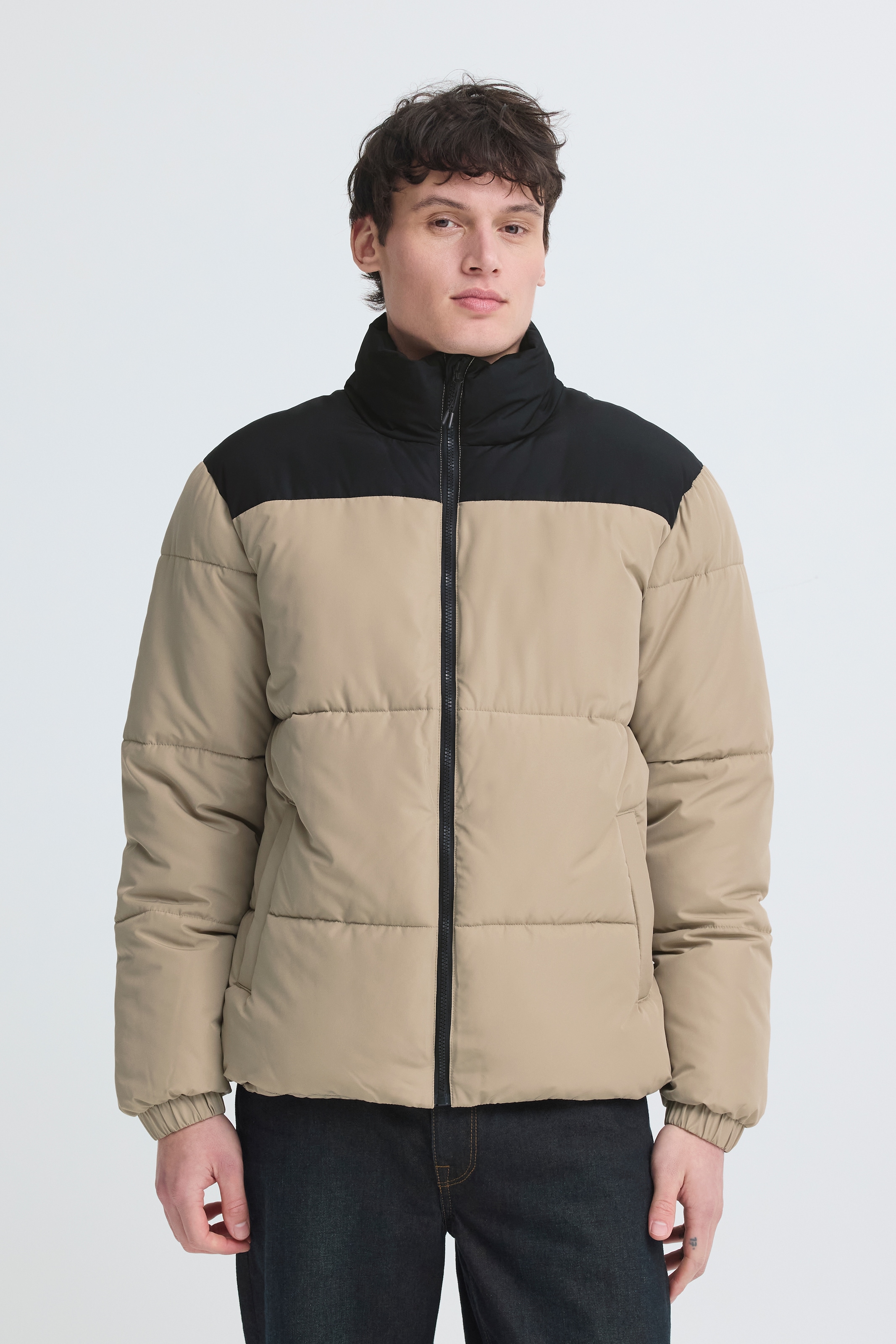 Image of Blend Steppjacke "BHELWIN COLORBLOCK JKT." Kunstfaser, regular fit